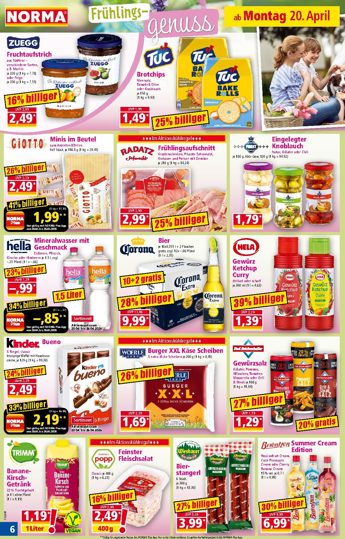 norma - Norma Prospekt nächste Woche – von Montag 20.04.2026 bis Samstag 25.04.2026 - page: 6