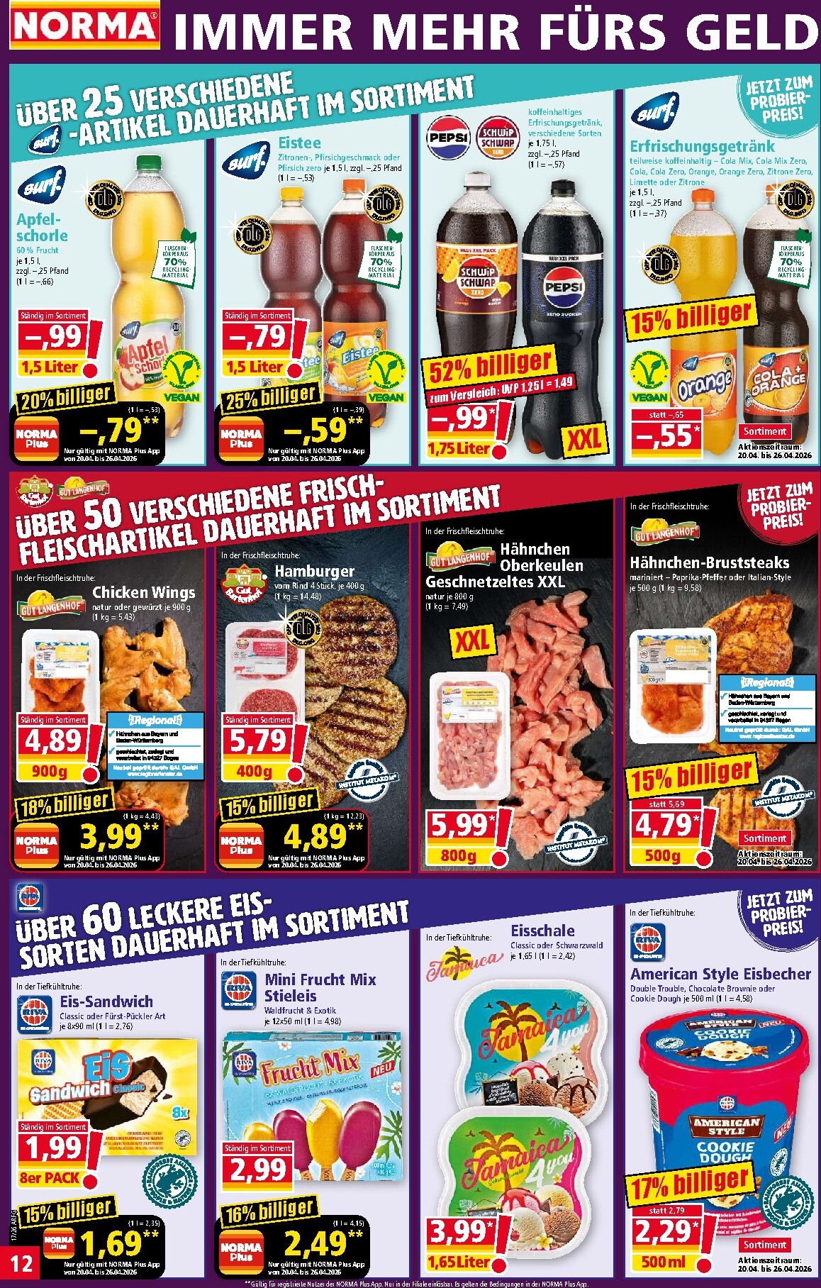norma - Norma Prospekt nächste Woche – von Montag 20.04.2026 bis Samstag 25.04.2026 - page: 12