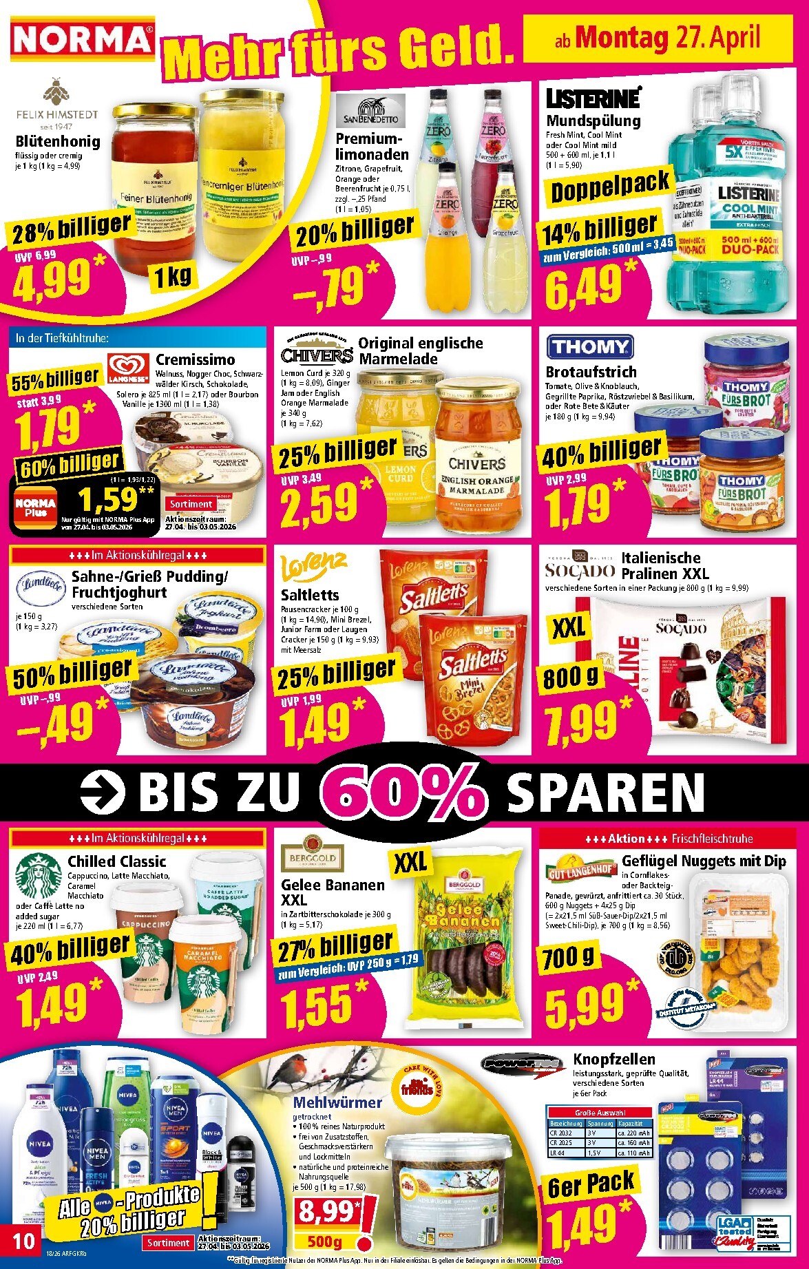 norma - Norma Prospekt nächste Woche – von Montag 27.04.2026 bis Samstag 02.05.2026 - page: 10