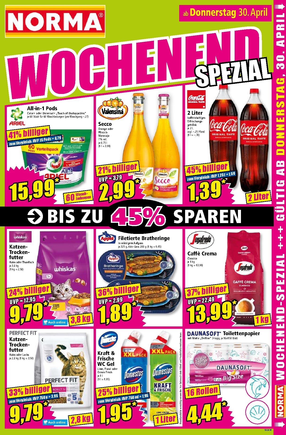 norma - Norma Prospekt nächste Woche – von Montag 27.04.2026 bis Samstag 02.05.2026 - page: 15