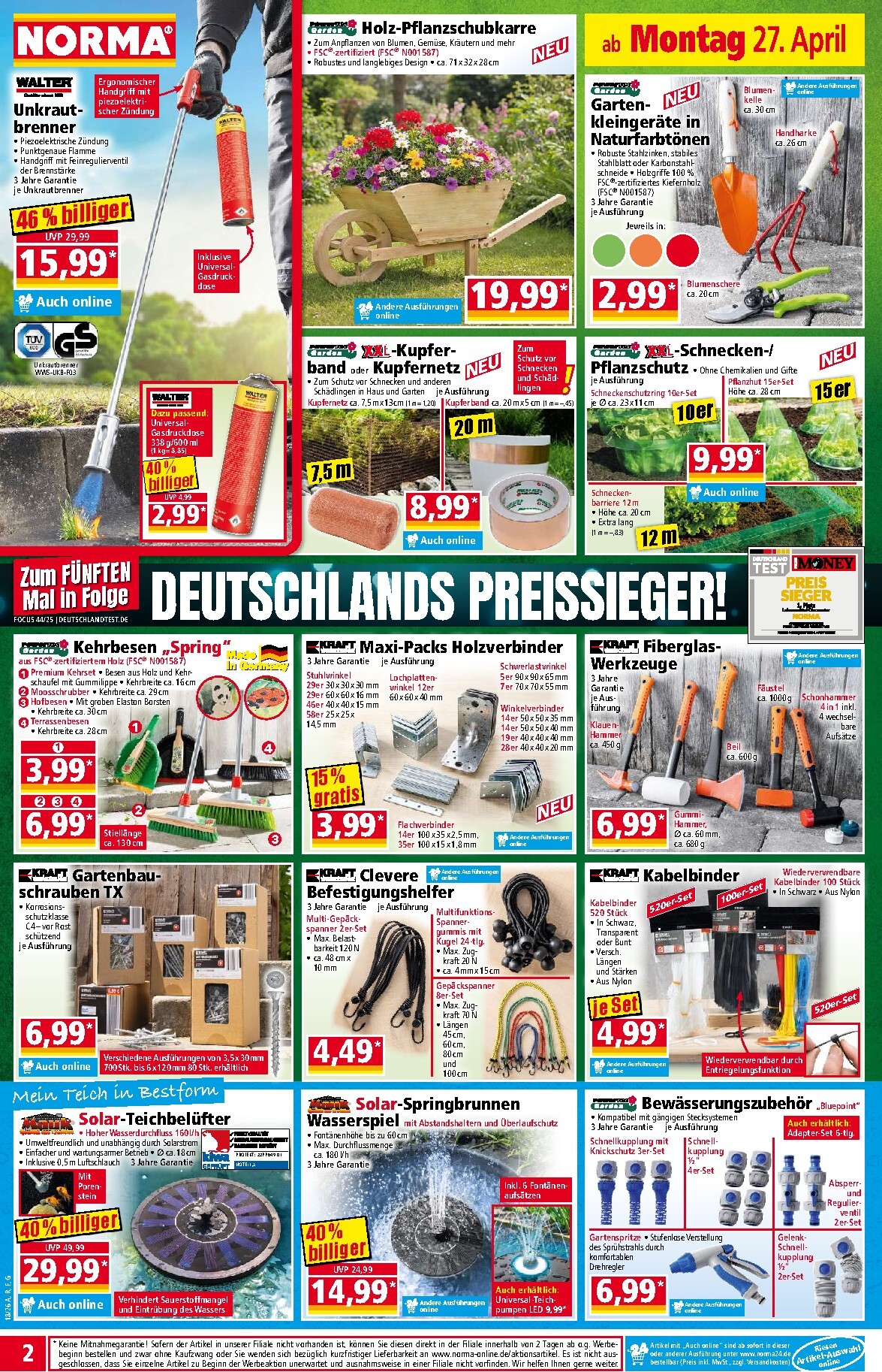 norma - Norma Prospekt nächste Woche – von Montag 27.04.2026 bis Samstag 02.05.2026 - page: 2