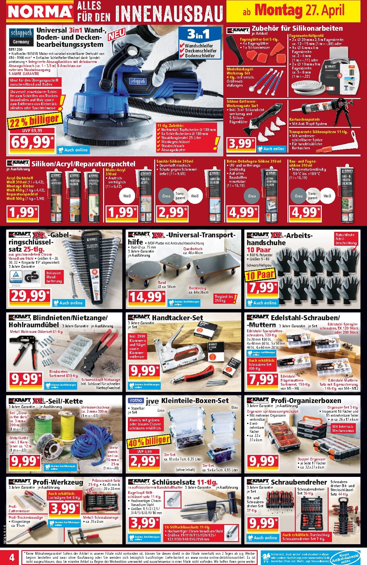 norma - Norma Prospekt nächste Woche – von Montag 27.04.2026 bis Samstag 02.05.2026 - page: 4