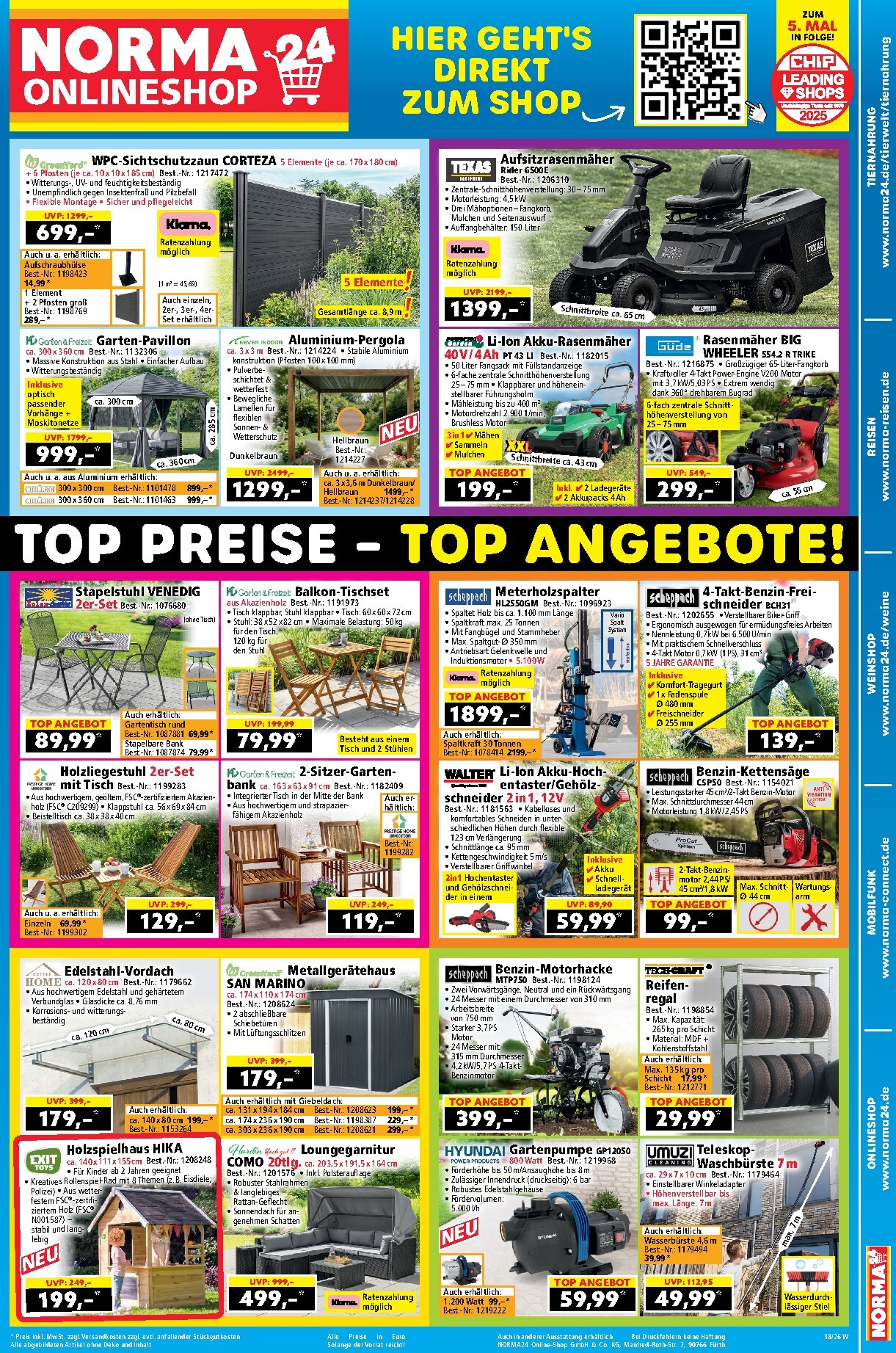 norma - Norma24 - Onlineshop Prospekt nächste Woche – von Montag 27.04.2026 bis Sonntag 03.05.2026