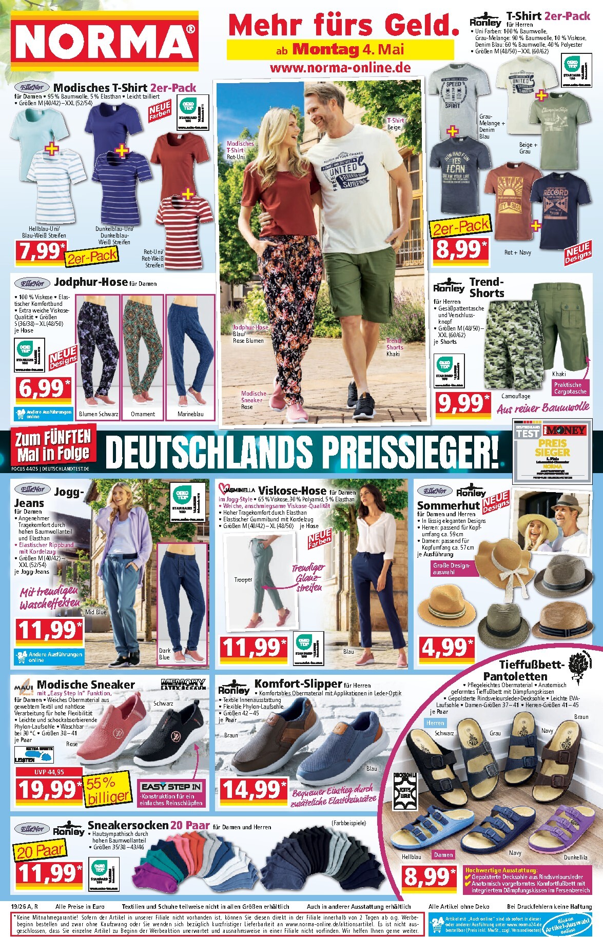 norma - Norma Prospekt nächste Woche – von Montag 04.05.2026 bis Samstag 09.05.2026