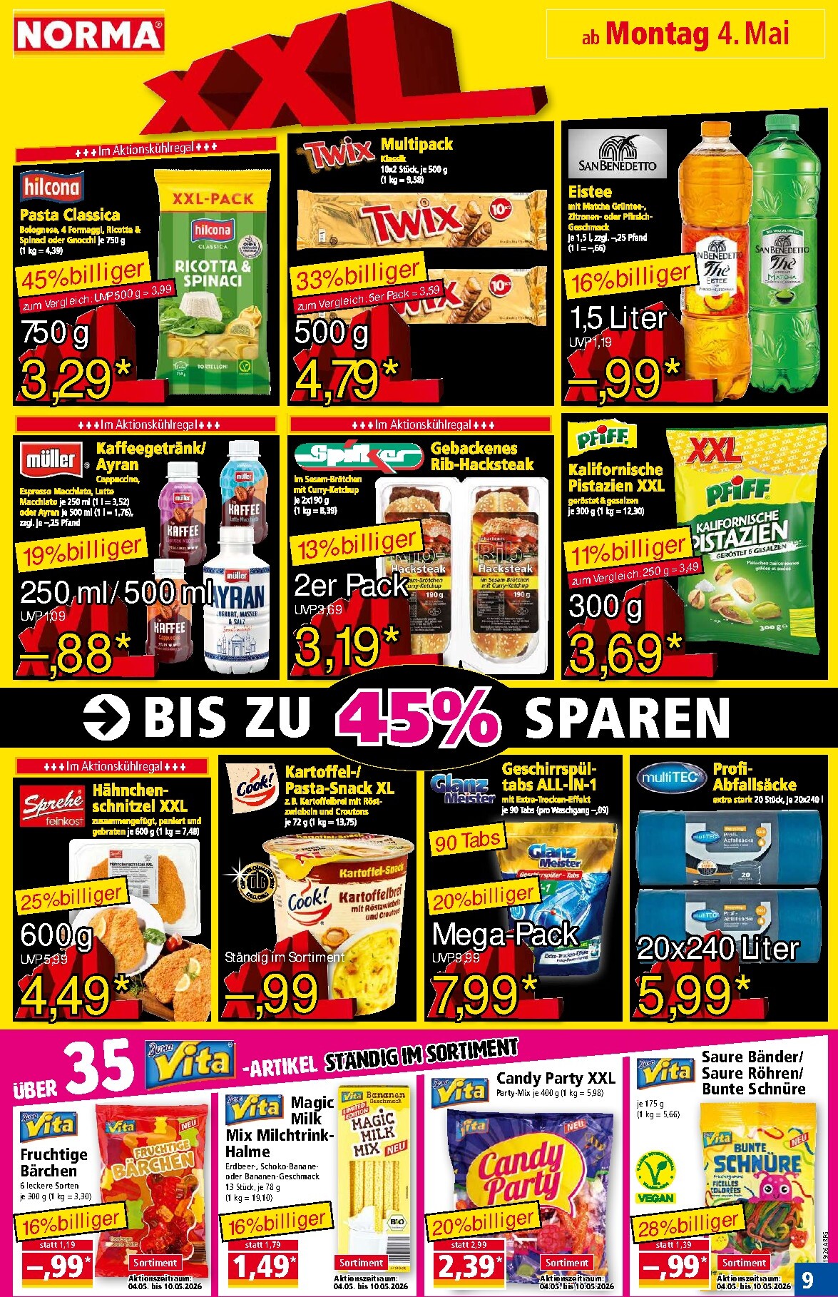 norma - Norma Prospekt nächste Woche – von Montag 04.05.2026 bis Samstag 09.05.2026 - page: 9