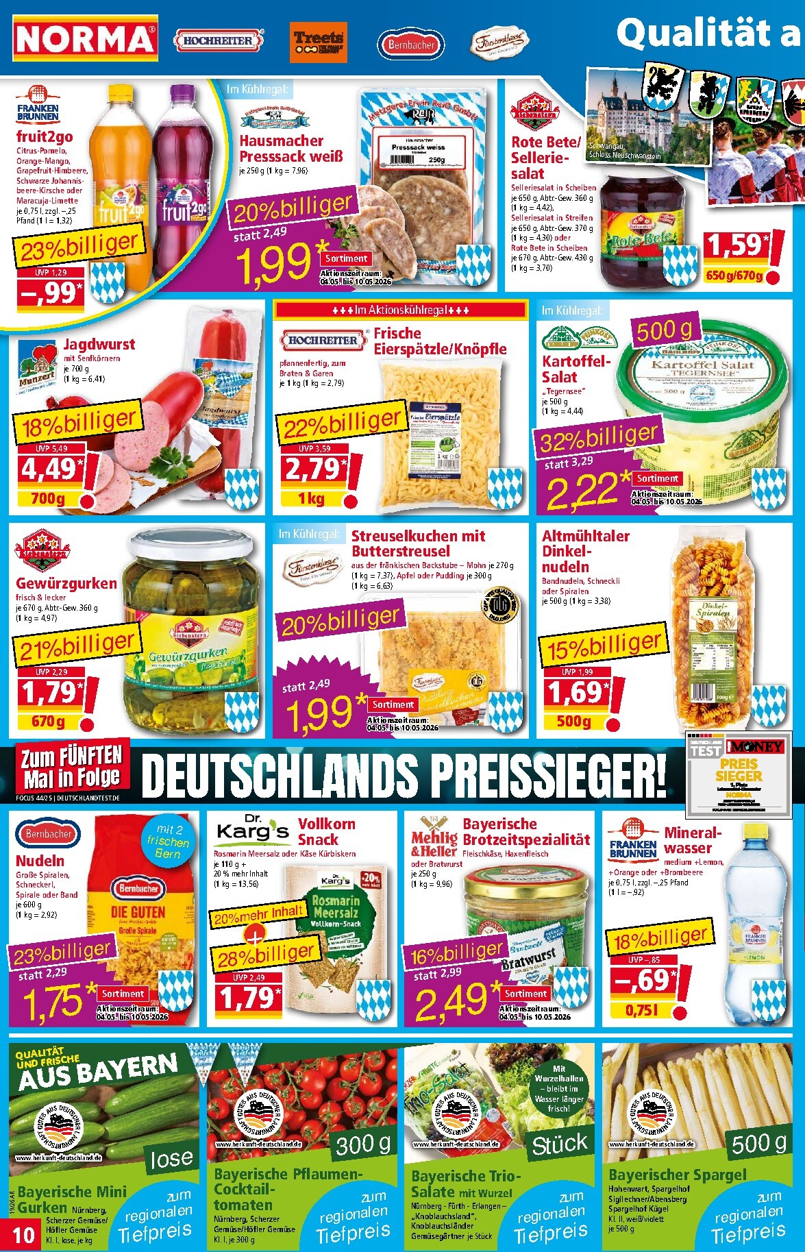 norma - Norma Prospekt nächste Woche – von Montag 04.05.2026 bis Samstag 09.05.2026 - page: 10