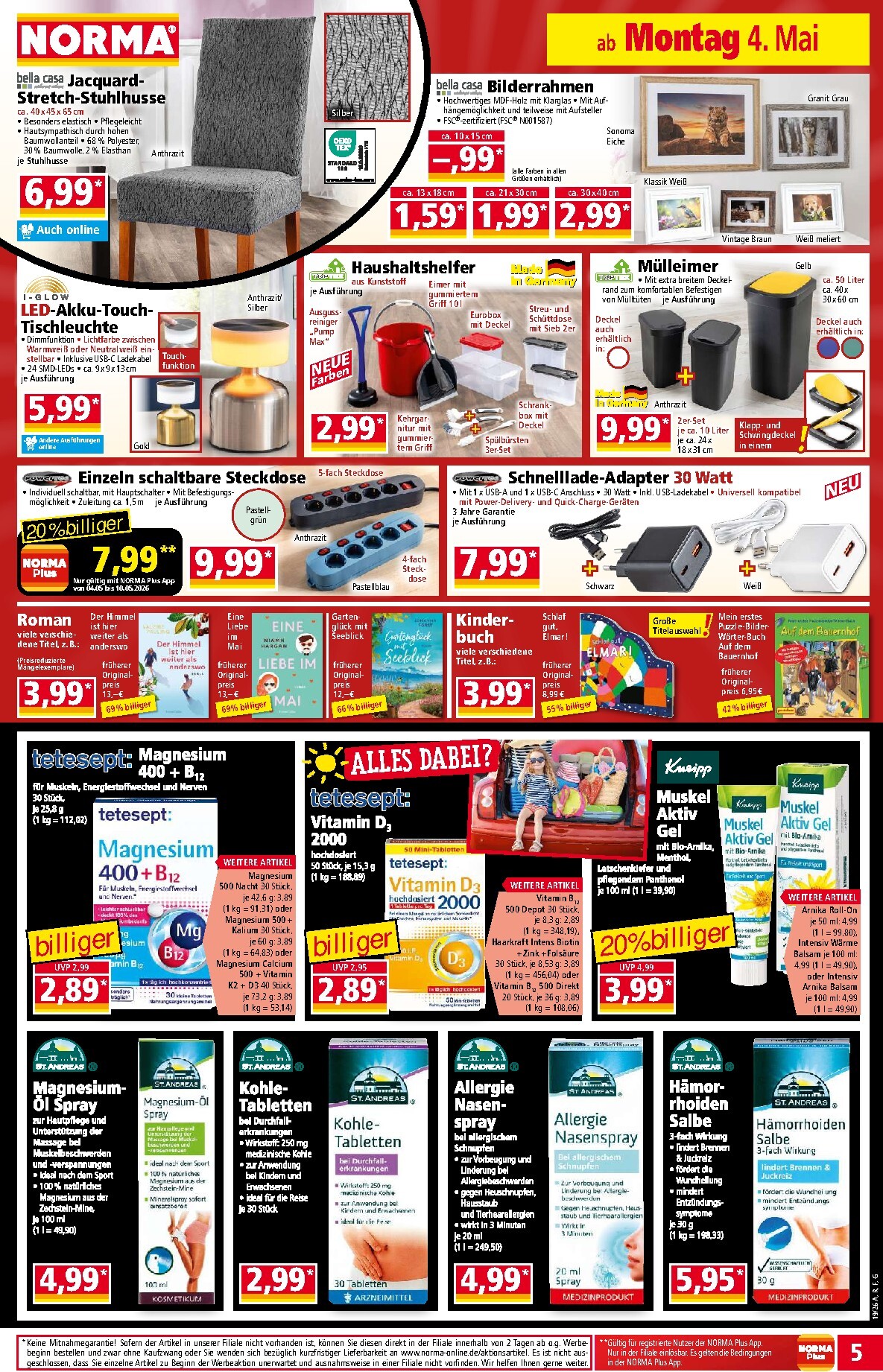 norma - Norma Prospekt nächste Woche – von Montag 04.05.2026 bis Samstag 09.05.2026 - page: 5