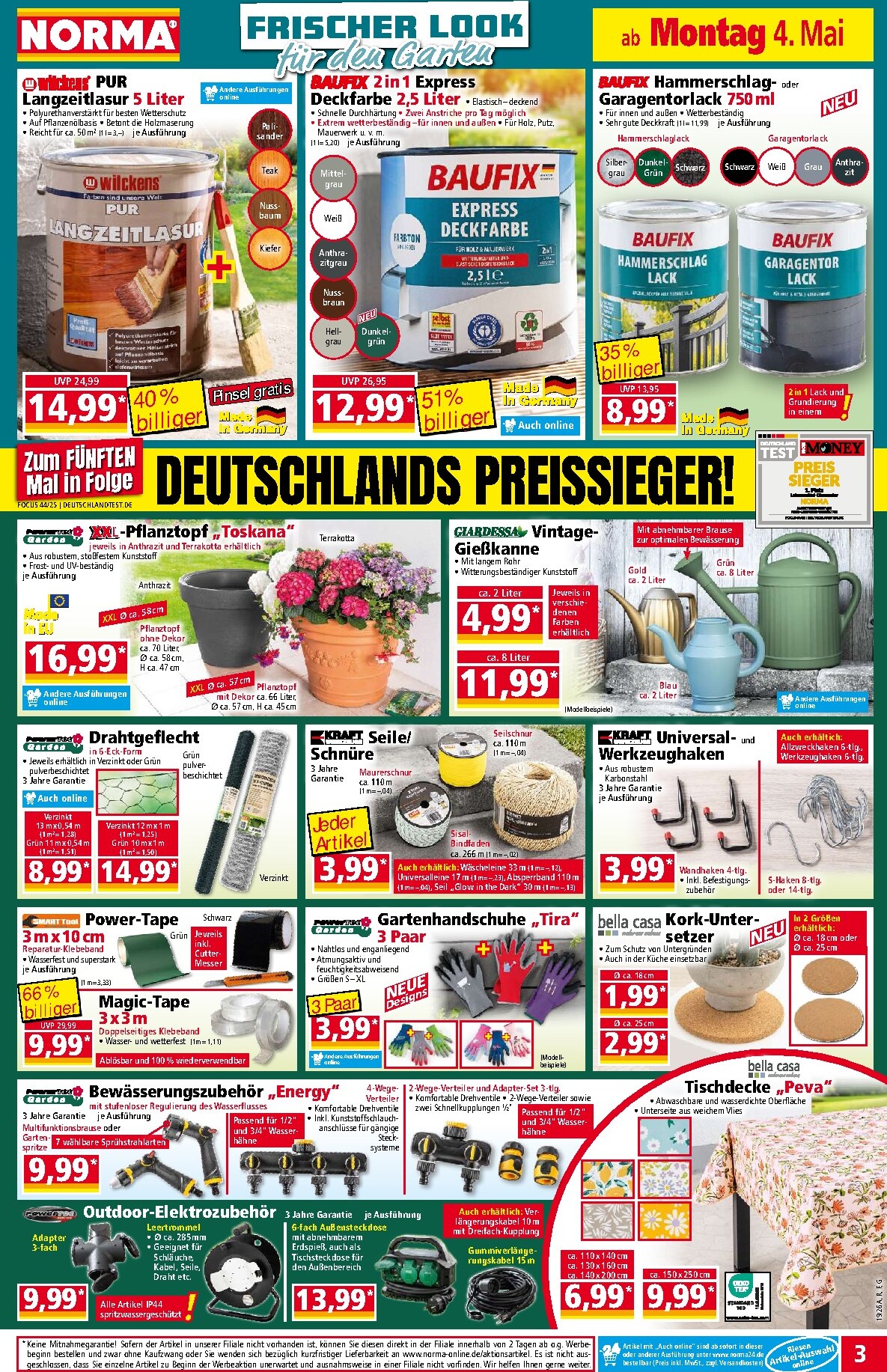 norma - Norma Prospekt nächste Woche – von Montag 04.05.2026 bis Samstag 09.05.2026 - page: 3