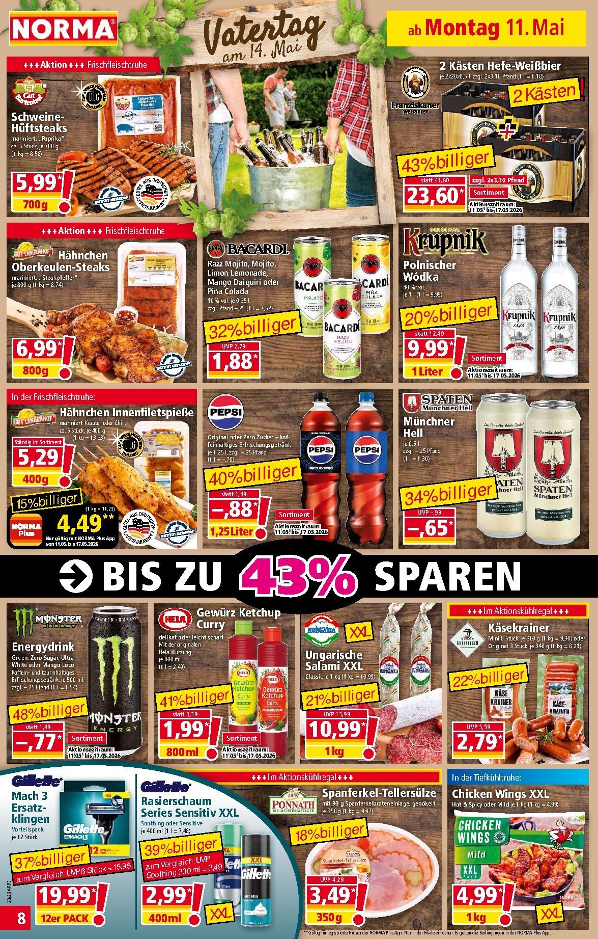 norma - Norma Prospekt nächste Woche – von Montag 11.05.2026 bis Samstag 16.05.2026 - page: 8
