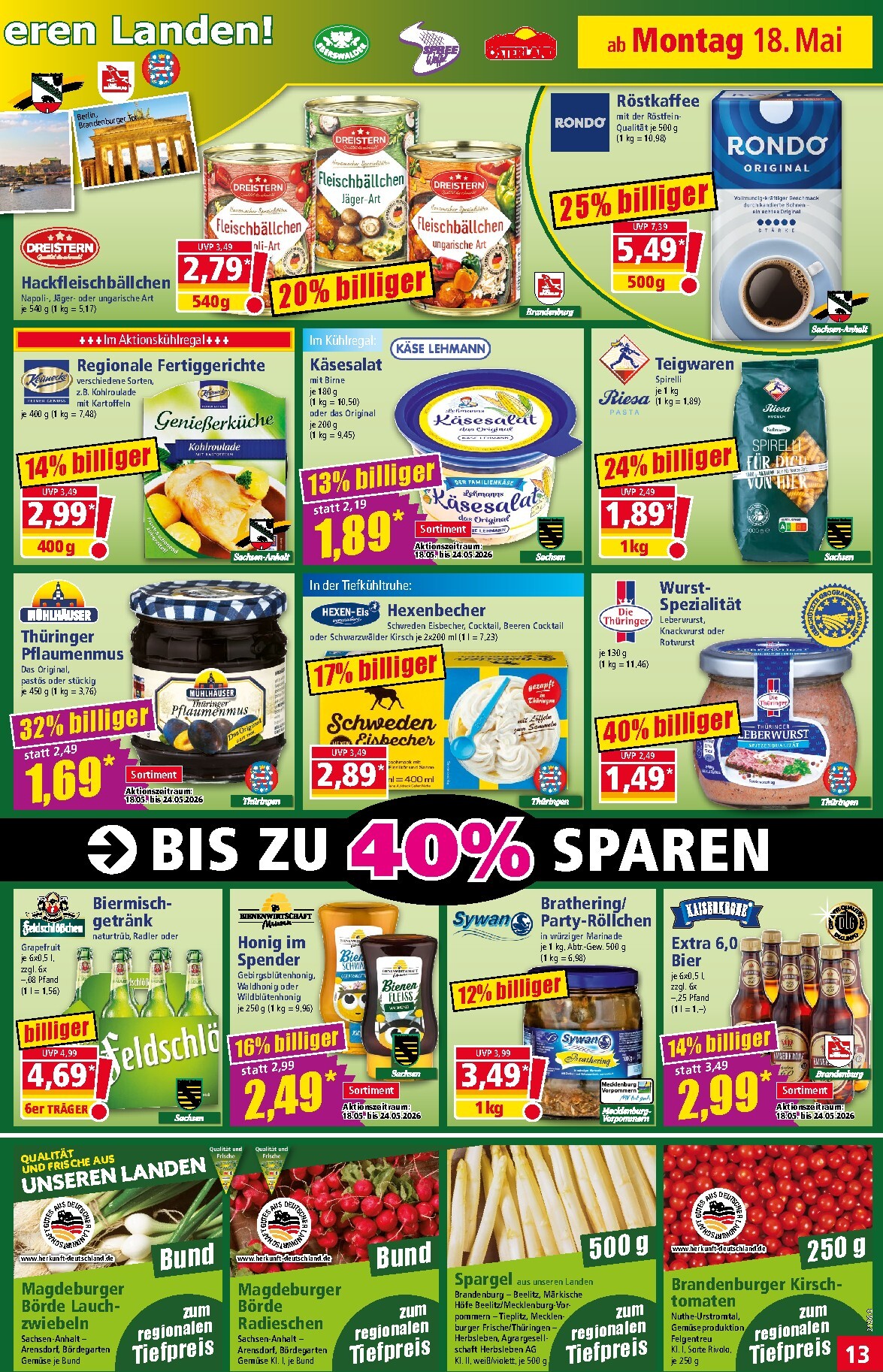 norma - Norma Prospekt nächste Woche – von Montag 18.05.2026 bis Samstag 23.05.2026 - page: 13