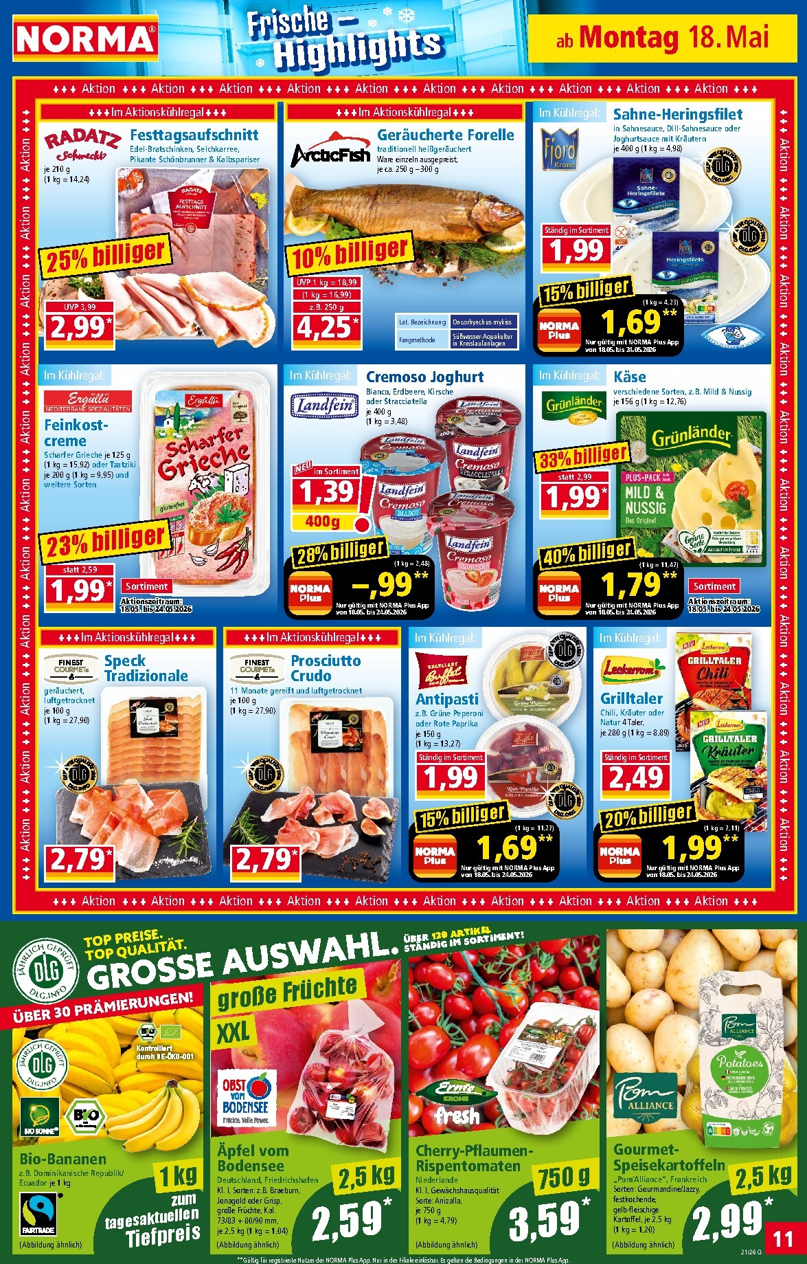 norma - Norma Prospekt nächste Woche – von Montag 18.05.2026 bis Samstag 23.05.2026 - page: 11