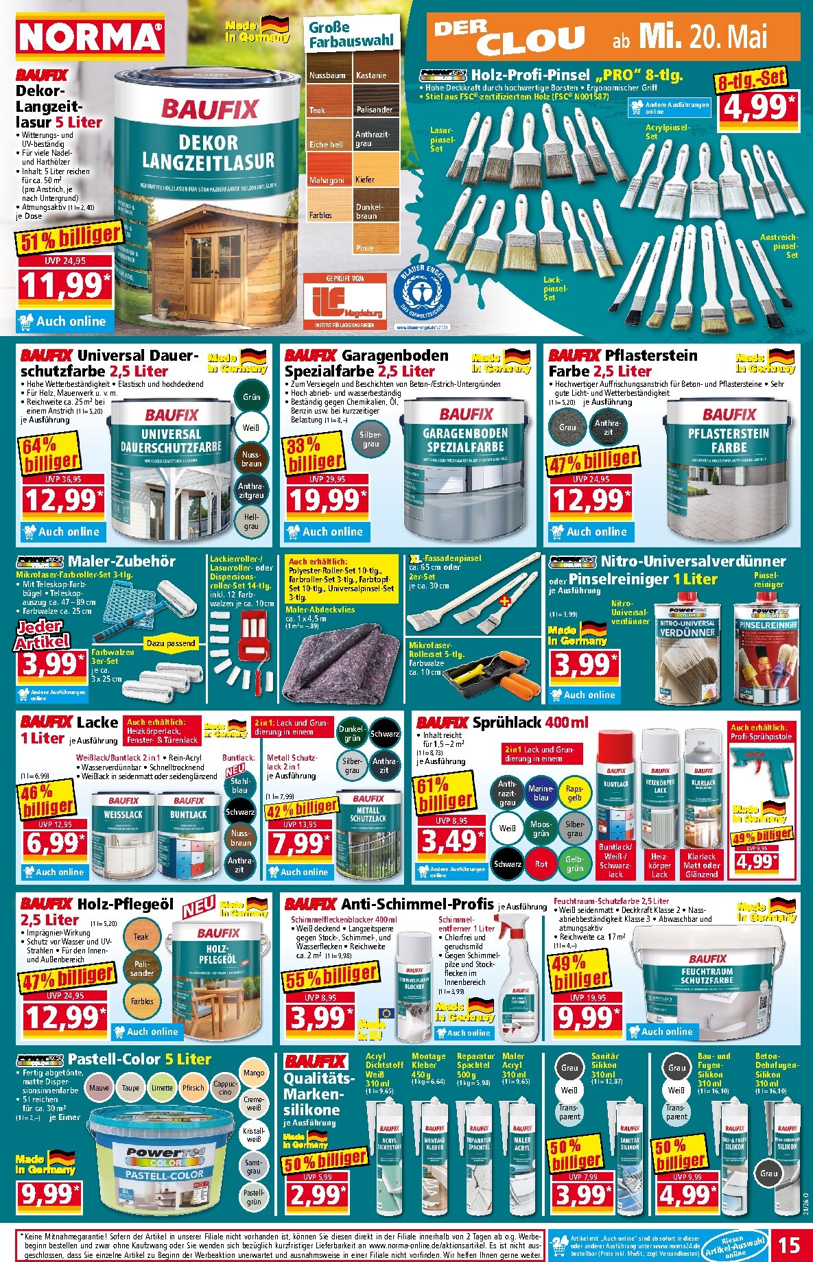 norma - Norma Prospekt nächste Woche – von Montag 18.05.2026 bis Samstag 23.05.2026 - page: 15
