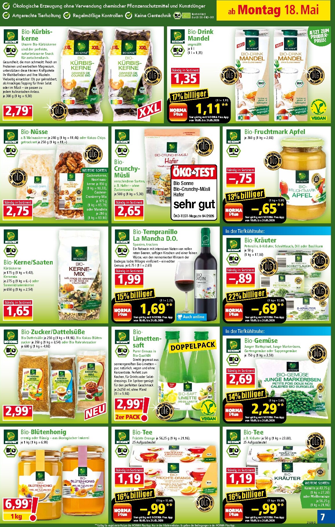 norma - Norma Prospekt nächste Woche – von Montag 18.05.2026 bis Samstag 23.05.2026 - page: 7