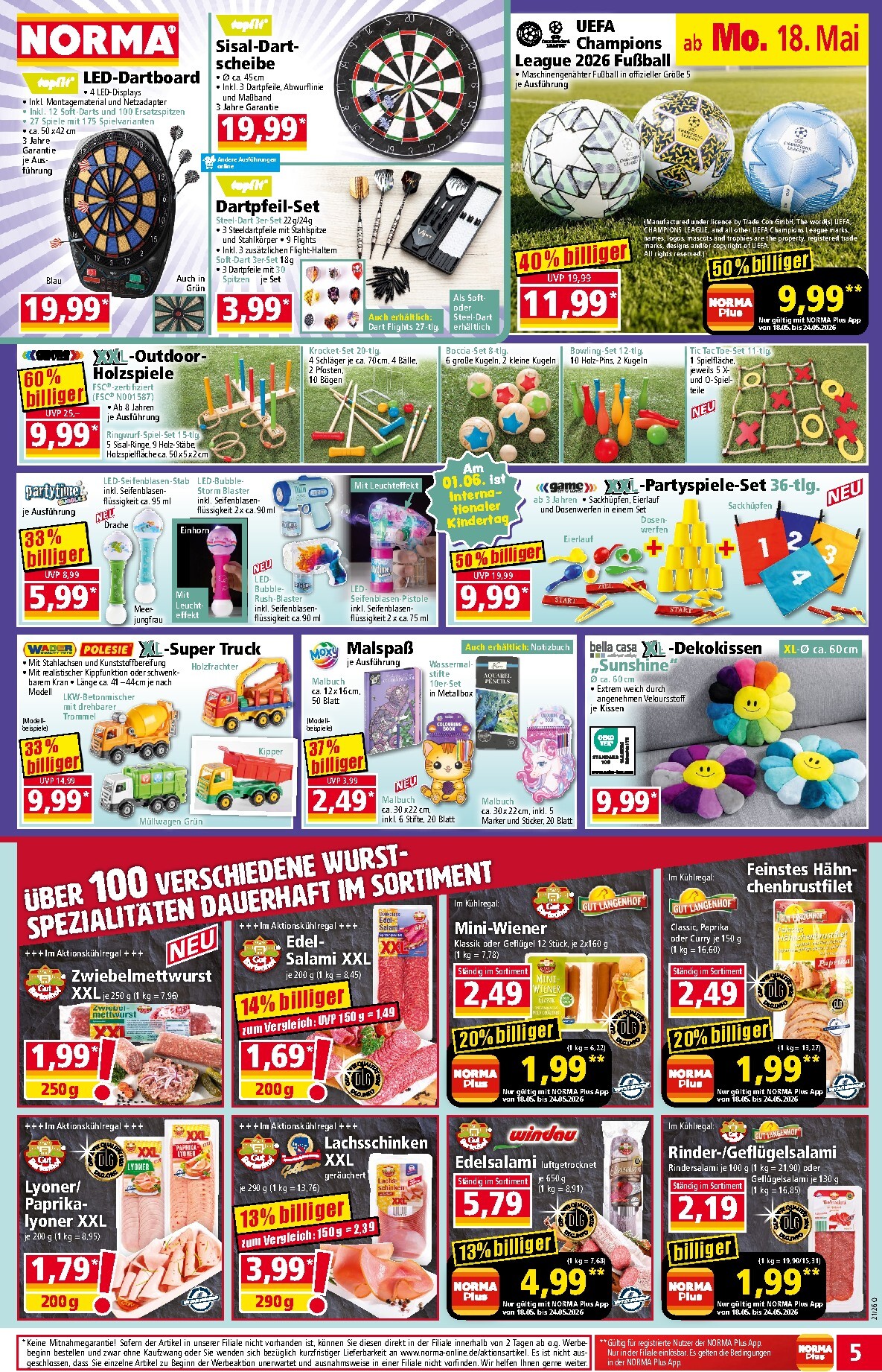 norma - Norma Prospekt nächste Woche – von Montag 18.05.2026 bis Samstag 23.05.2026 - page: 5