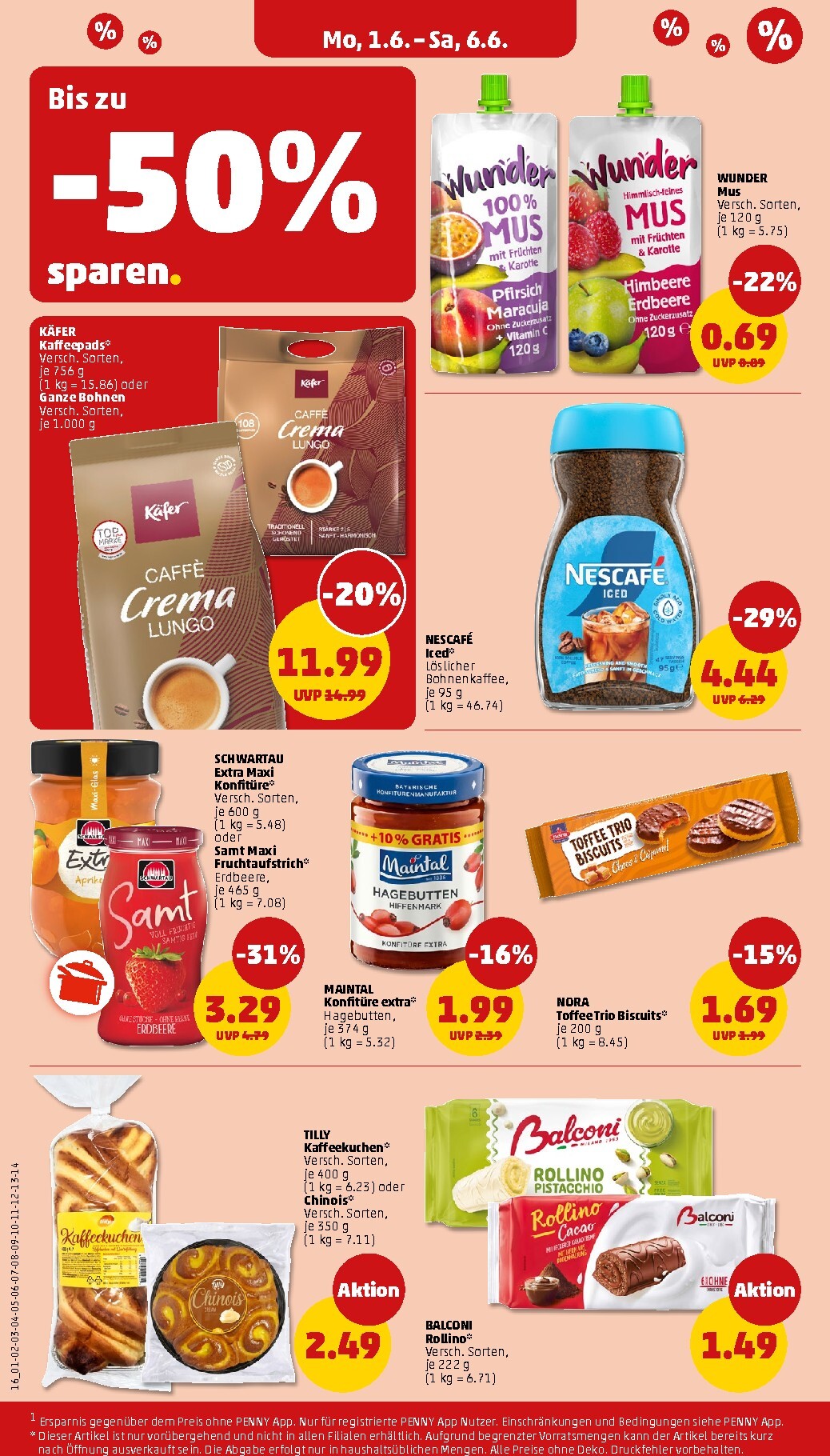 penny - PENNY Prospekt nächste Woche – von Montag 01.06.2026 bis Samstag 06.06.2026 - page: 16