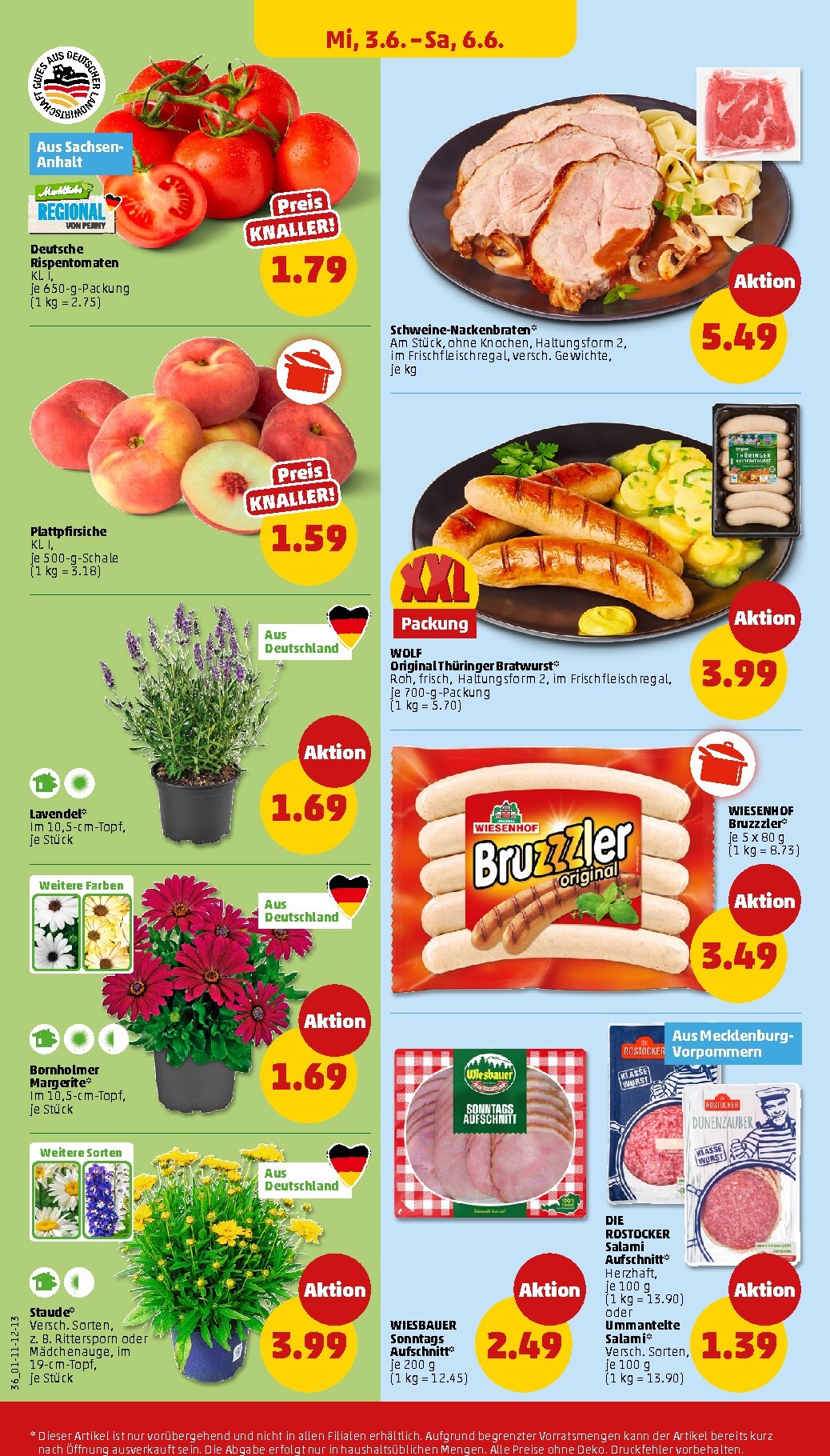 penny - PENNY Prospekt nächste Woche – von Montag 01.06.2026 bis Samstag 06.06.2026 - page: 36