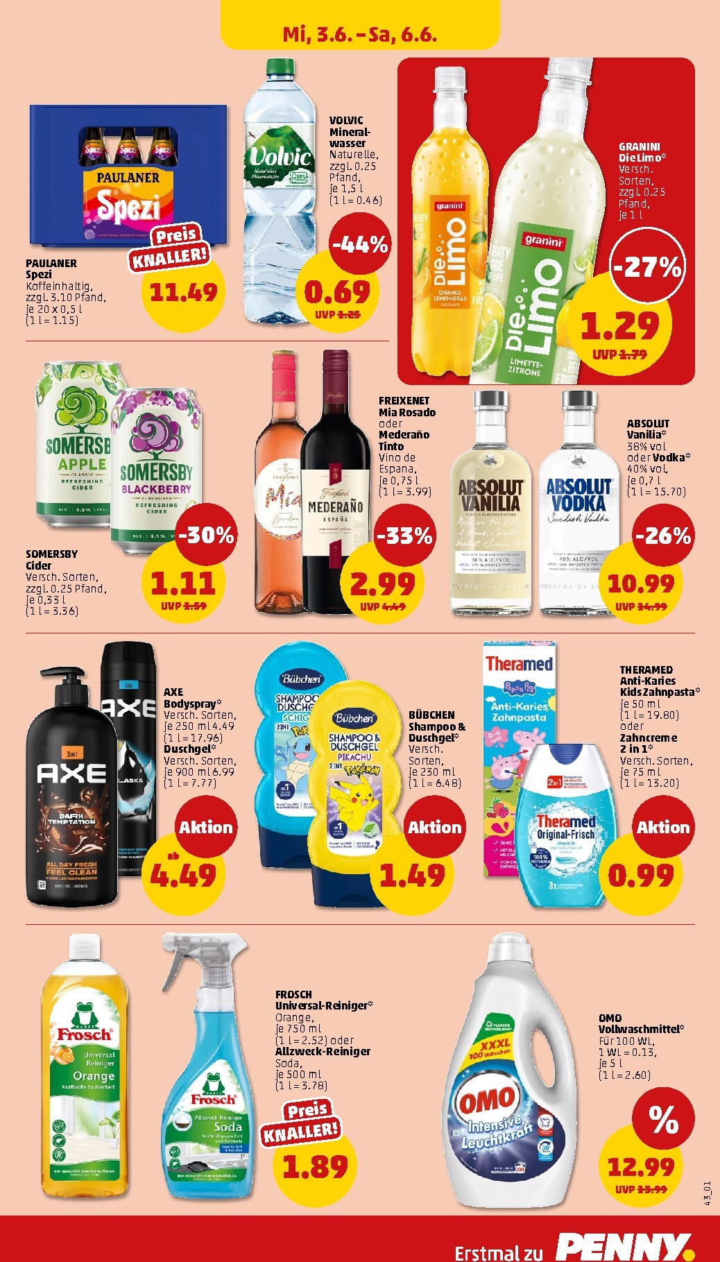 penny - PENNY Prospekt nächste Woche – von Montag 01.06.2026 bis Samstag 06.06.2026 - page: 43