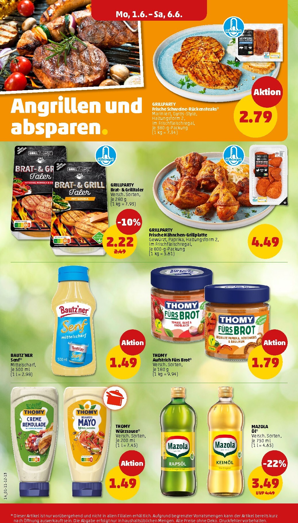 penny - PENNY Prospekt nächste Woche – von Montag 01.06.2026 bis Samstag 06.06.2026 - page: 14