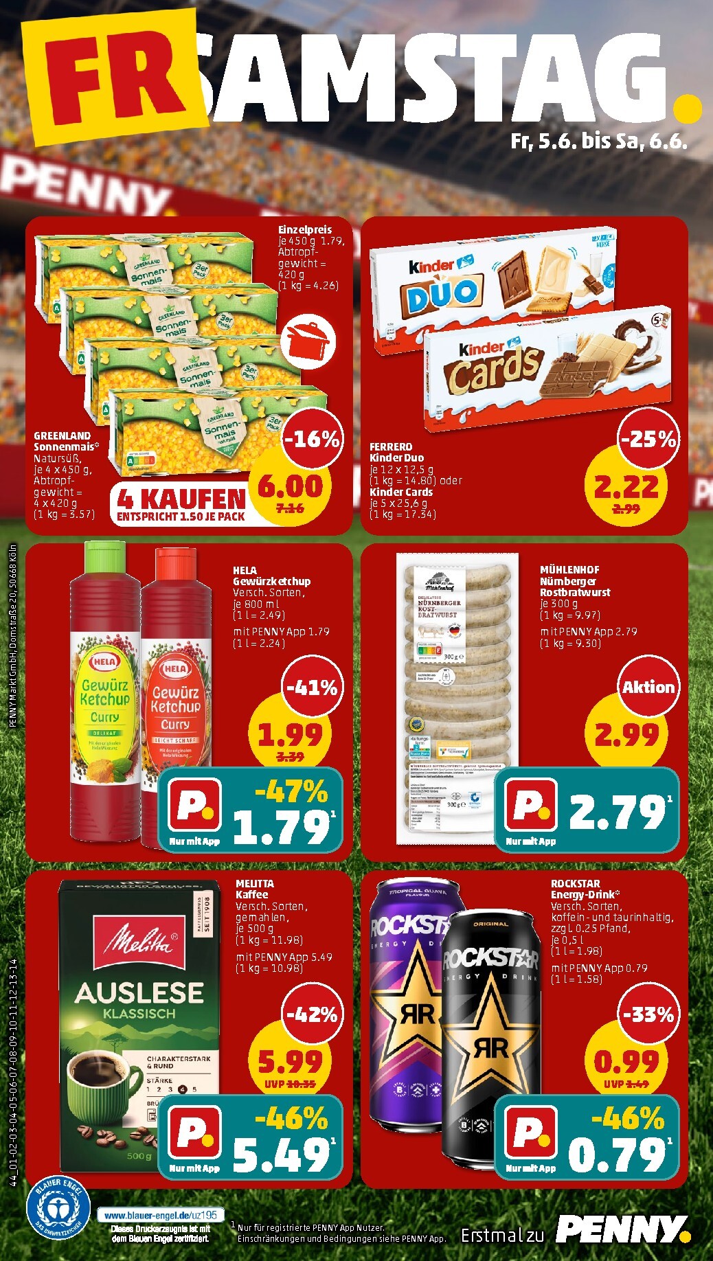 penny - PENNY Prospekt nächste Woche – von Montag 01.06.2026 bis Samstag 06.06.2026 - page: 44