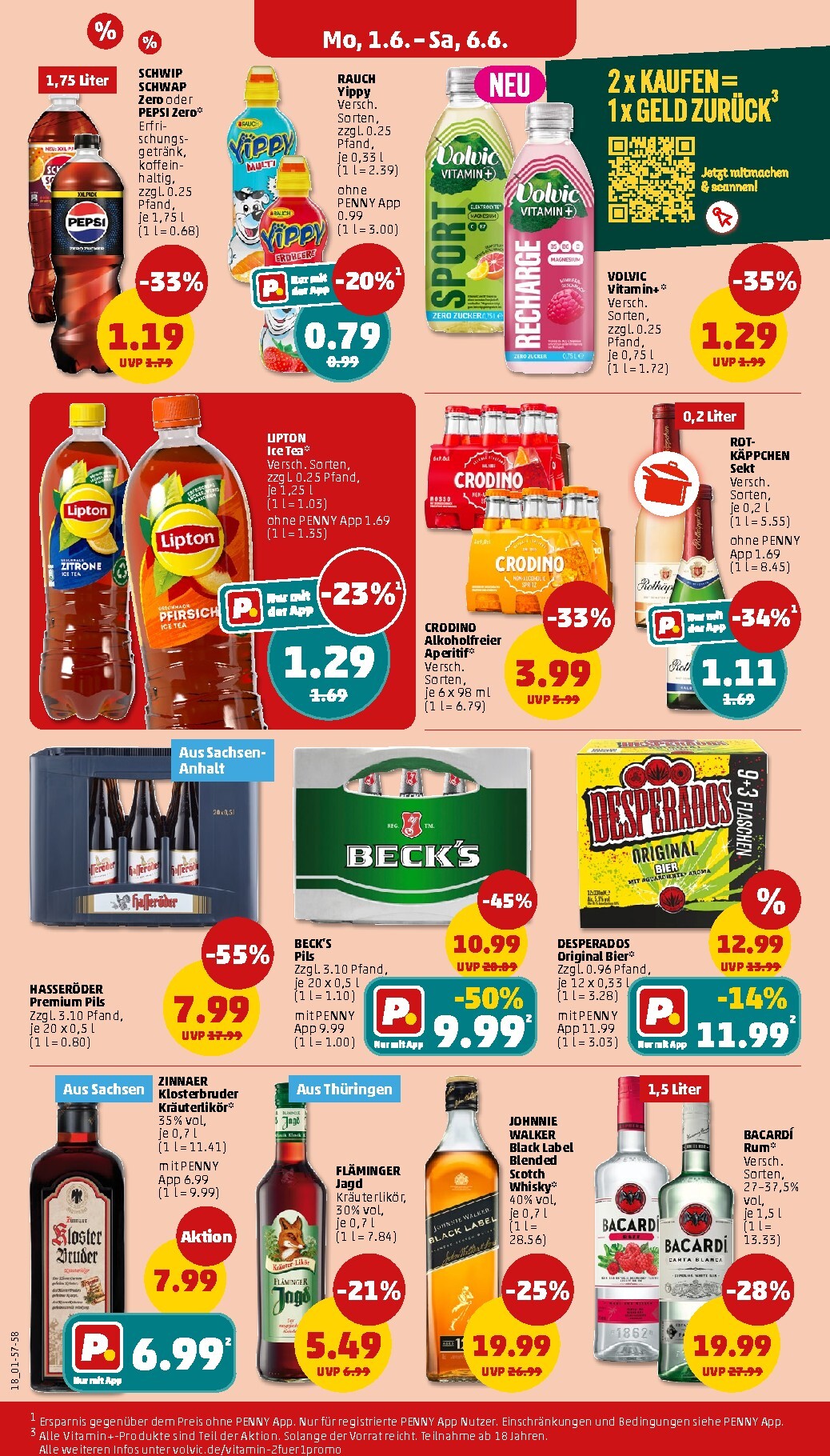 penny - PENNY Prospekt nächste Woche – von Montag 01.06.2026 bis Samstag 06.06.2026 - page: 18