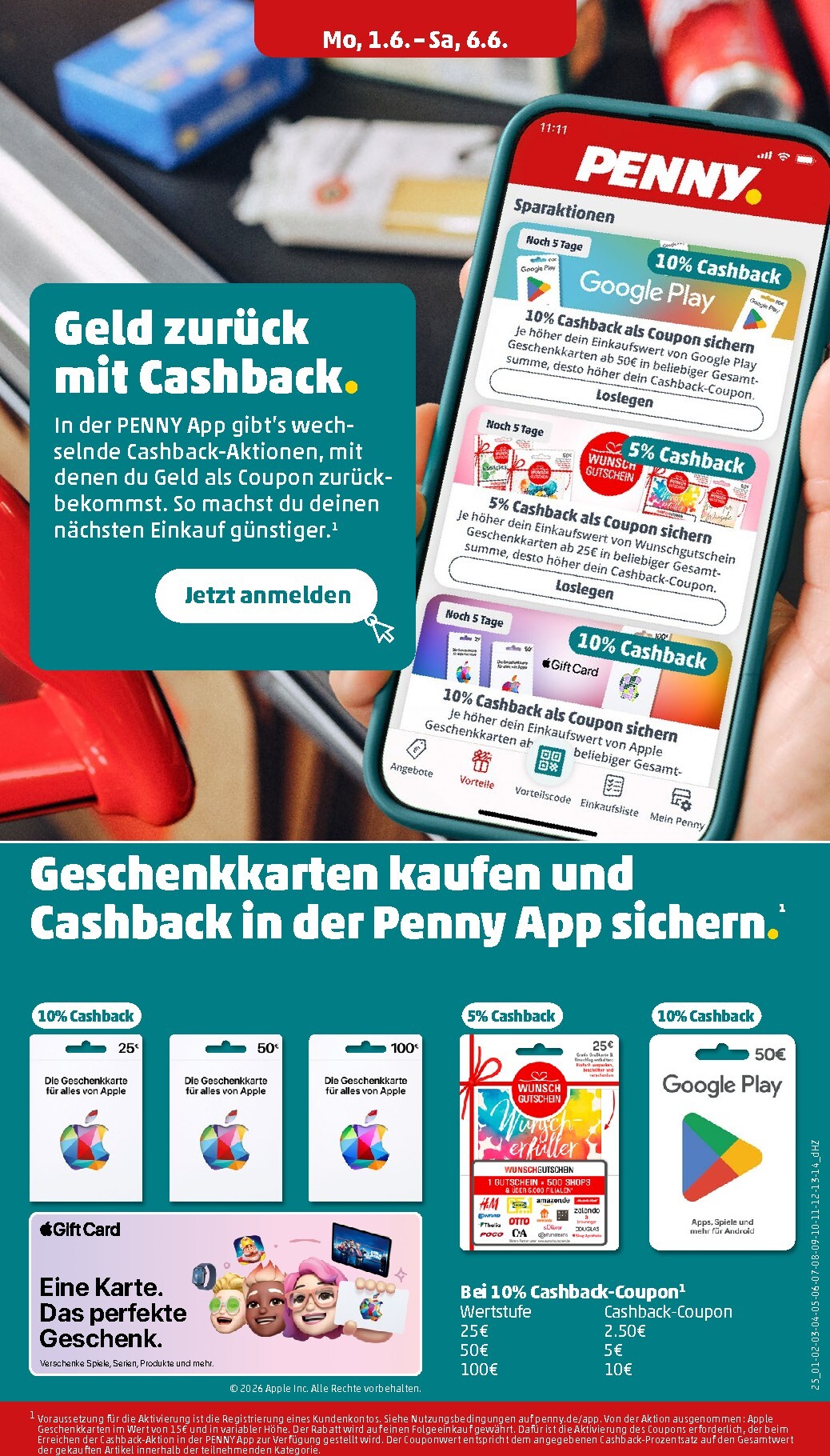 penny - PENNY Prospekt nächste Woche – von Montag 01.06.2026 bis Samstag 06.06.2026 - page: 25