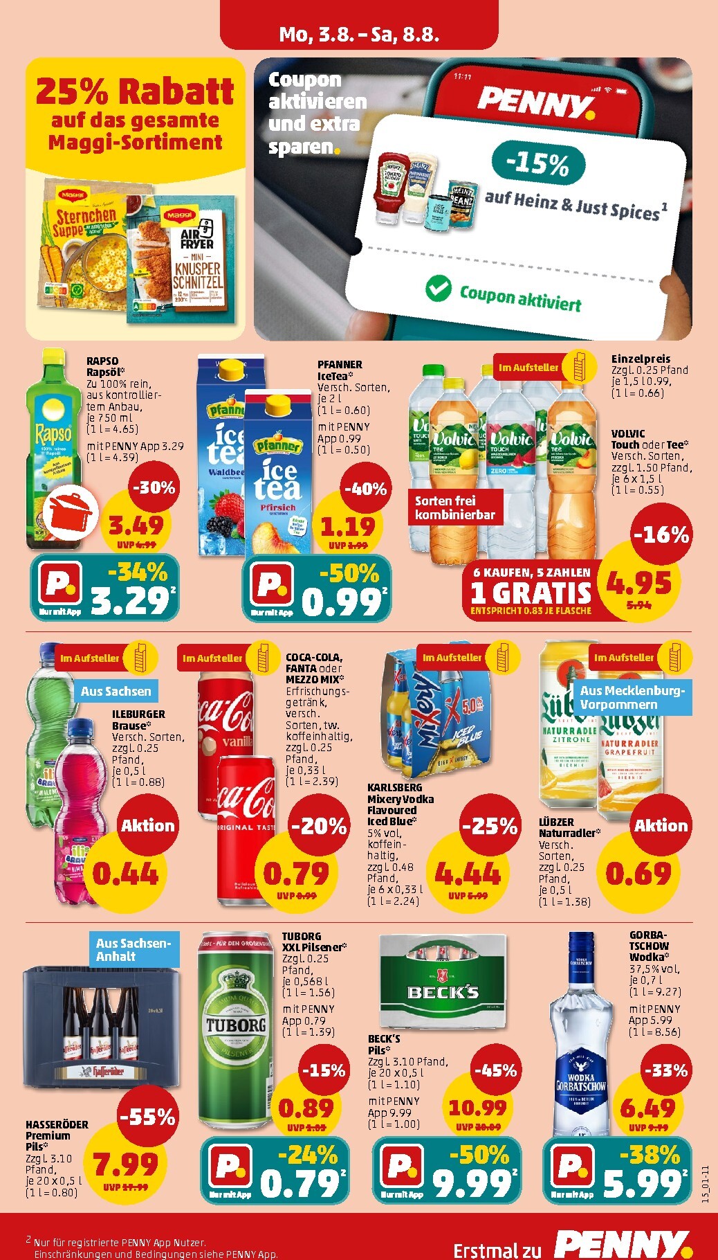 penny - PENNY Prospekt nächste Woche – von Montag 03.08.2026 bis Samstag 08.08.2026 - page: 19