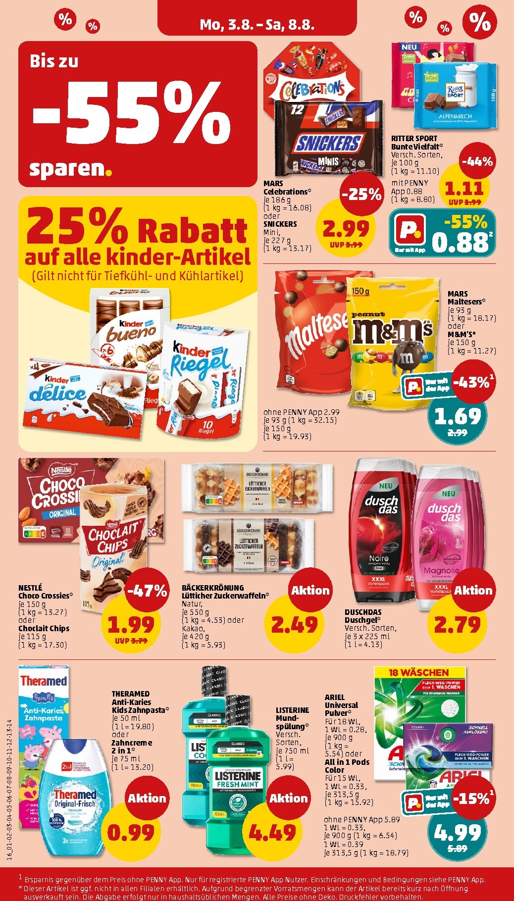 penny - PENNY Prospekt nächste Woche – von Montag 03.08.2026 bis Samstag 08.08.2026 - page: 20
