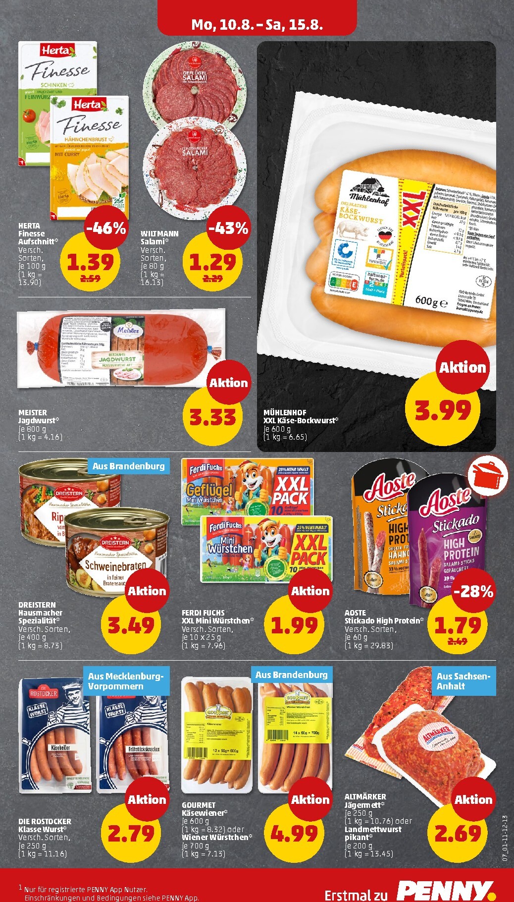 penny - PENNY Prospekt nächste Woche – von Montag 10.08.2026 bis Samstag 15.08.2026 - page: 9