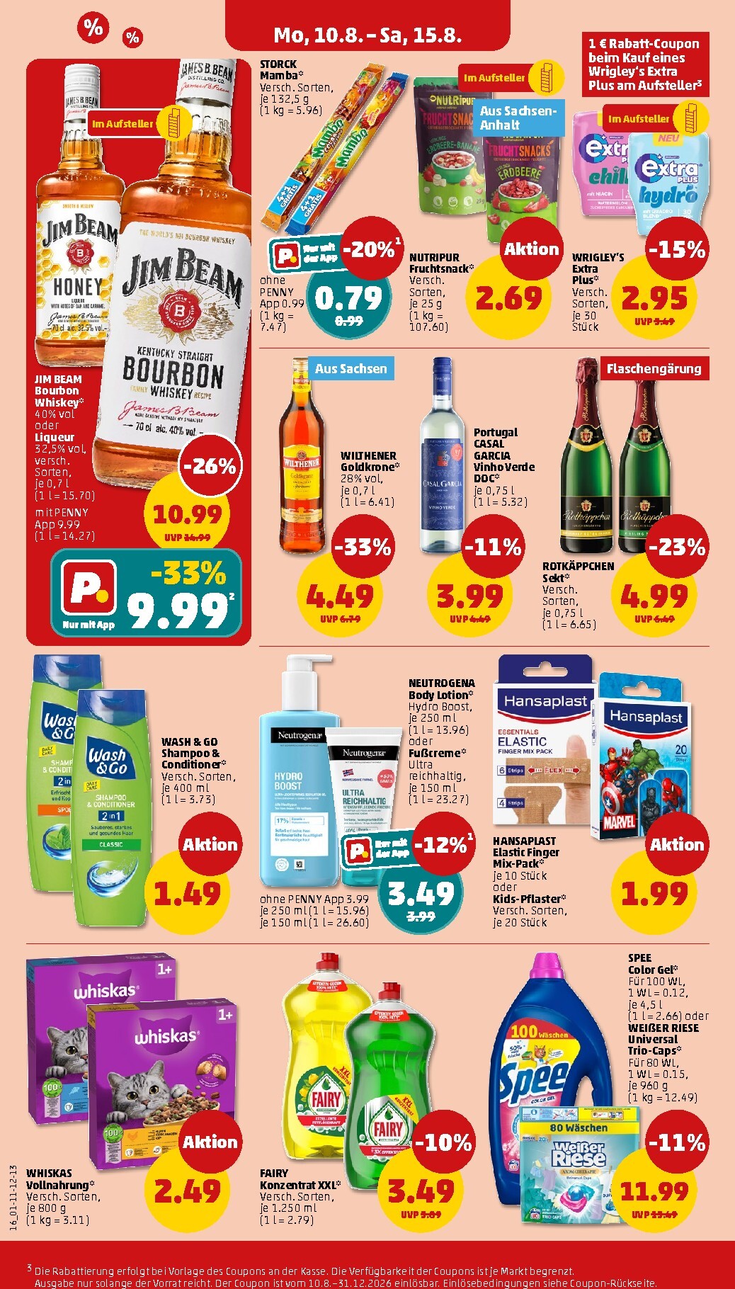penny - PENNY Prospekt nächste Woche – von Montag 10.08.2026 bis Samstag 15.08.2026 - page: 18