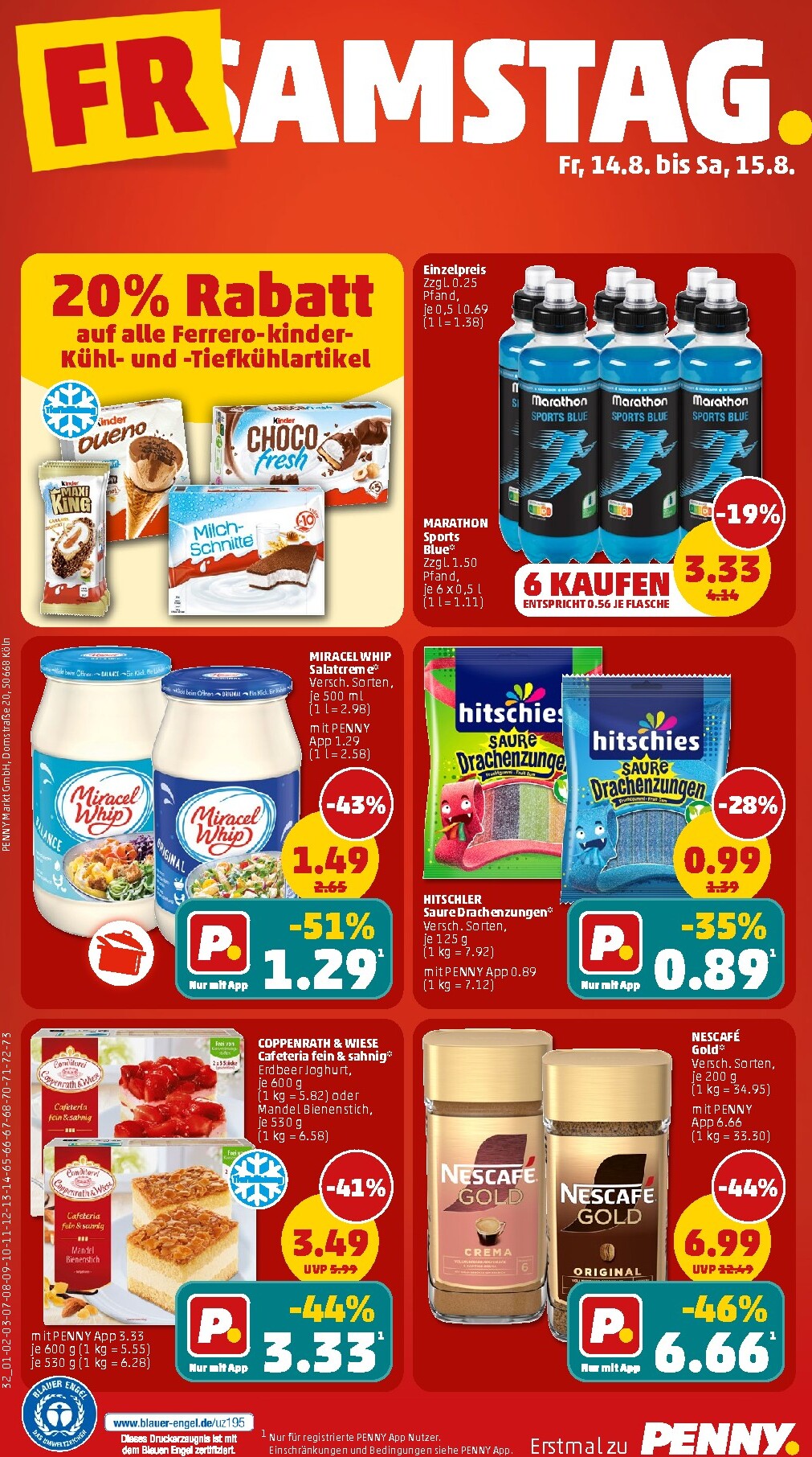 penny - PENNY Prospekt nächste Woche – von Montag 10.08.2026 bis Samstag 15.08.2026 - page: 36