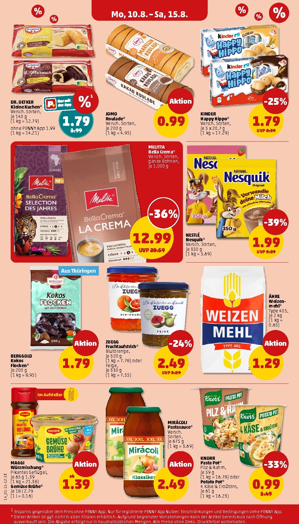 penny - PENNY Prospekt nächste Woche – von Montag 10.08.2026 bis Samstag 15.08.2026 - page: 16