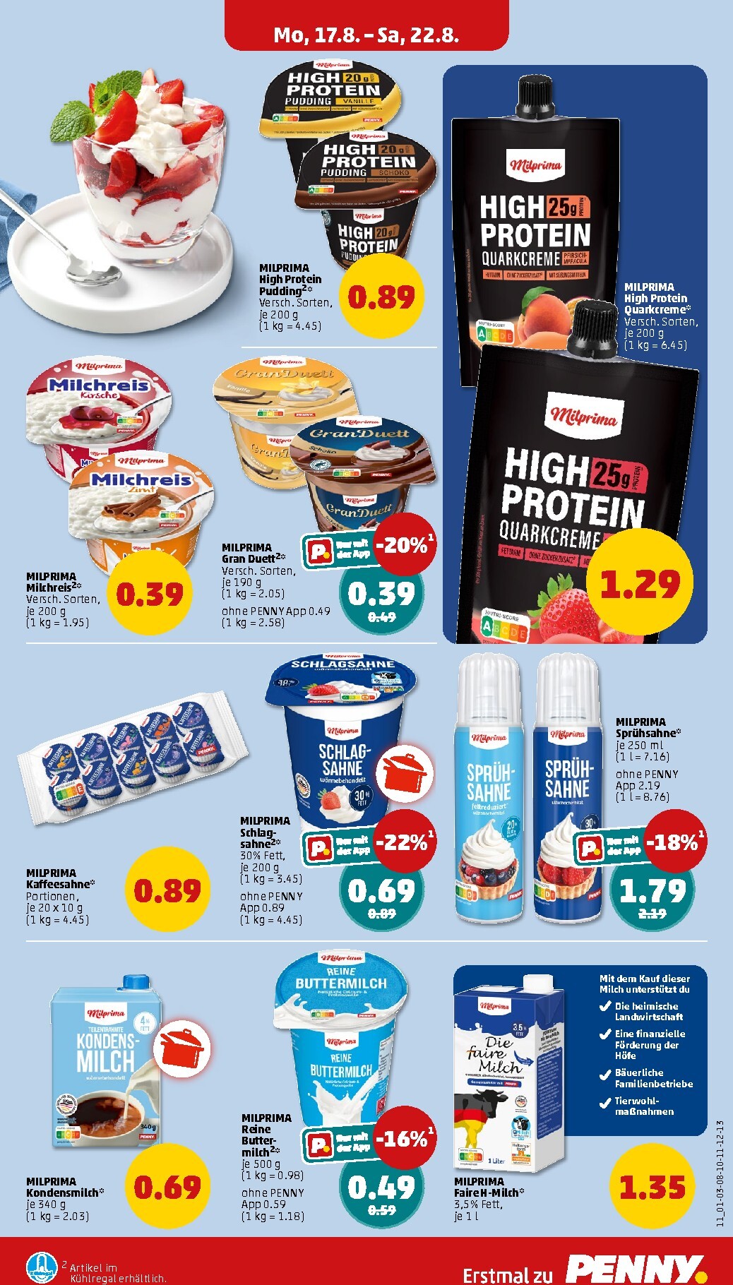 penny - PENNY Prospekt nächste Woche – von Montag 17.08.2026 bis Samstag 22.08.2026 - page: 17