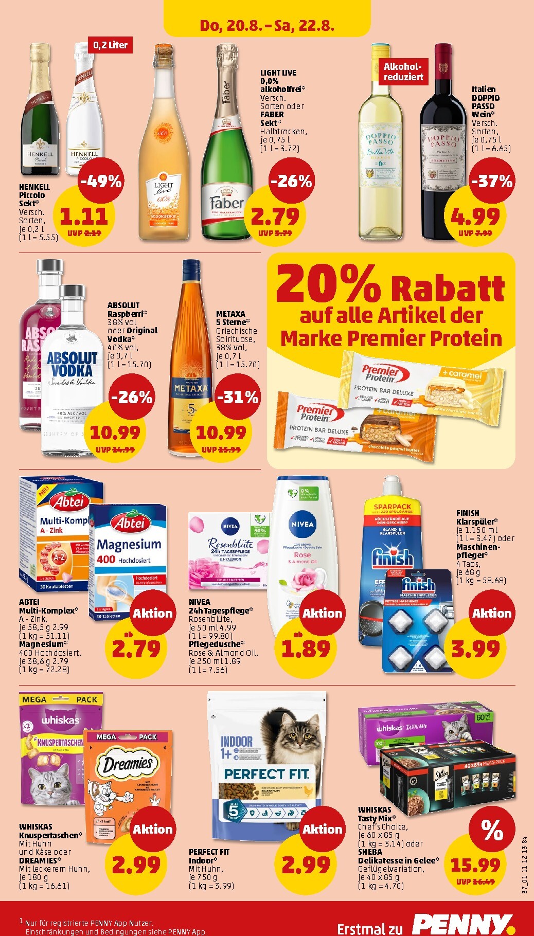 penny - PENNY Prospekt nächste Woche – von Montag 17.08.2026 bis Samstag 22.08.2026 - page: 45