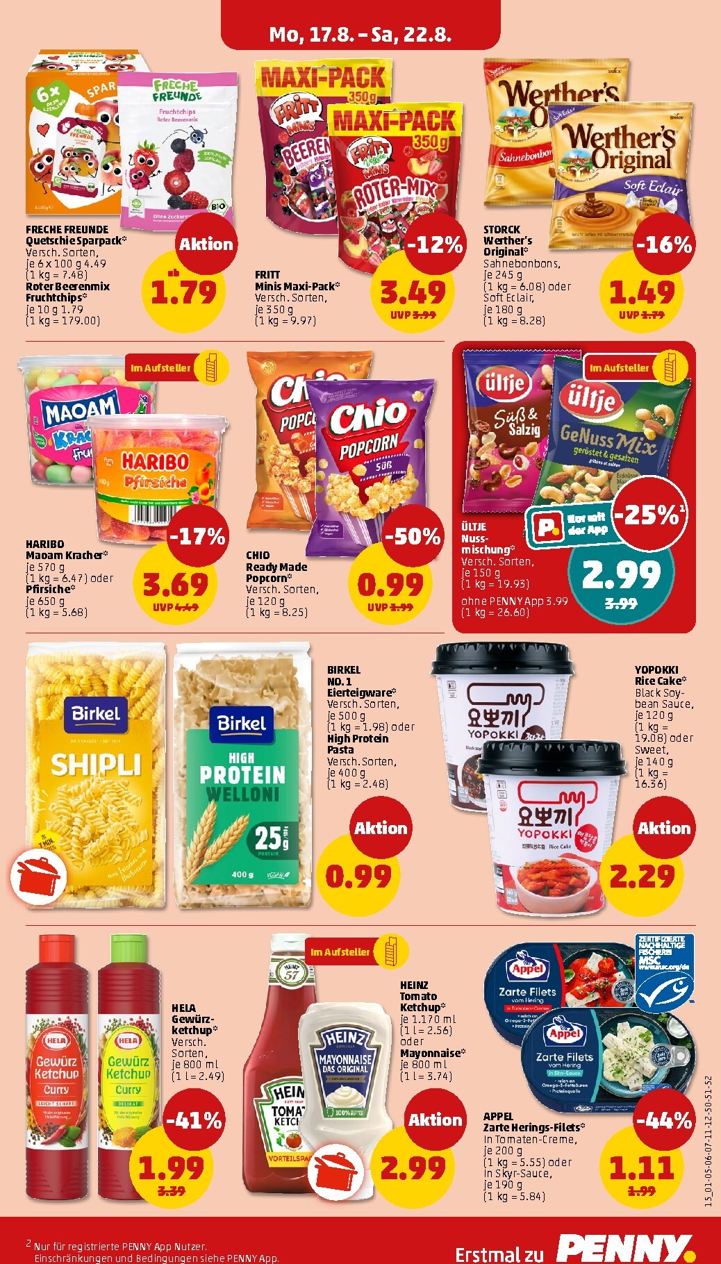 penny - PENNY Prospekt nächste Woche – von Montag 17.08.2026 bis Samstag 22.08.2026 - page: 21