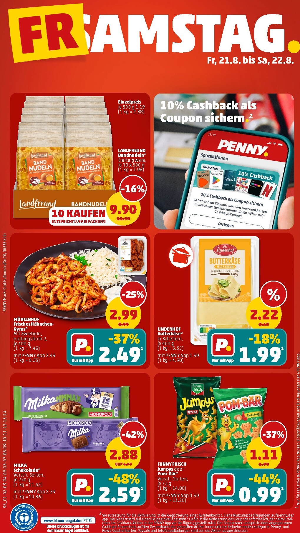 penny - PENNY Prospekt nächste Woche – von Montag 17.08.2026 bis Samstag 22.08.2026 - page: 46