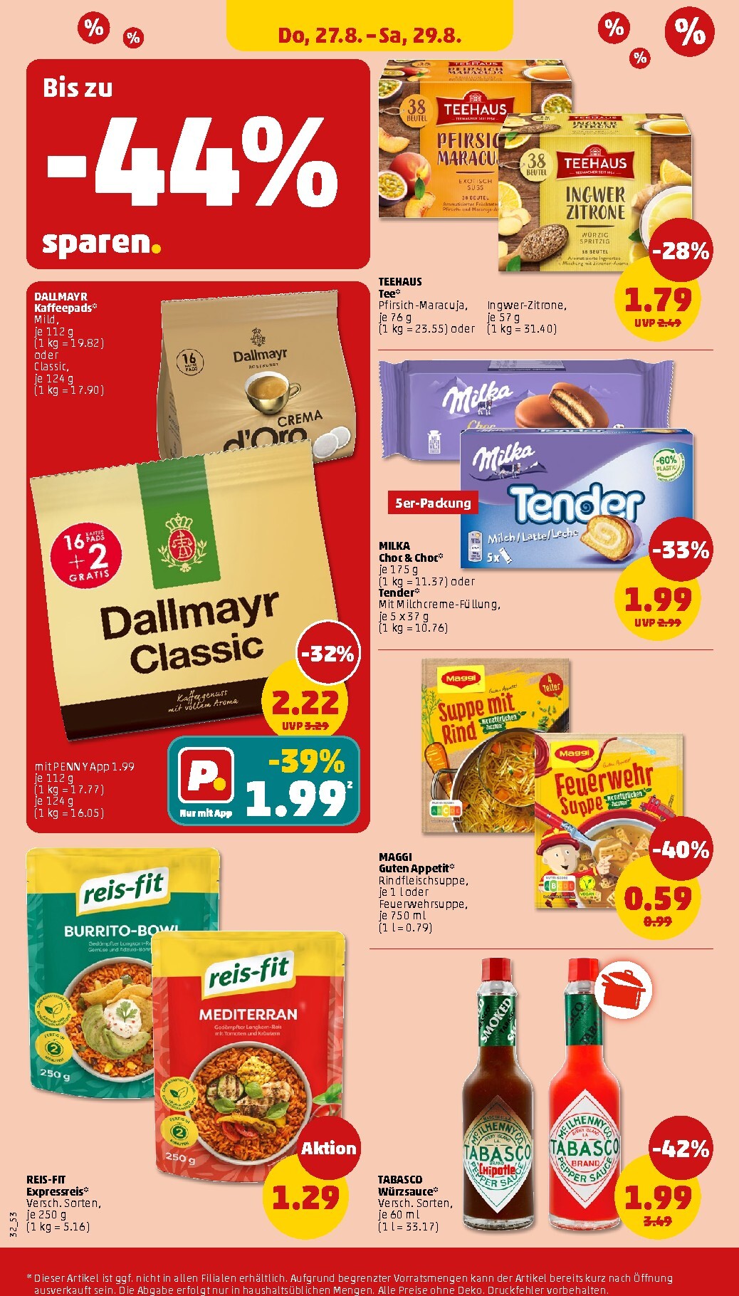 penny - PENNY Prospekt nächste Woche – von Montag 24.08.2026 bis Samstag 29.08.2026 - page: 36