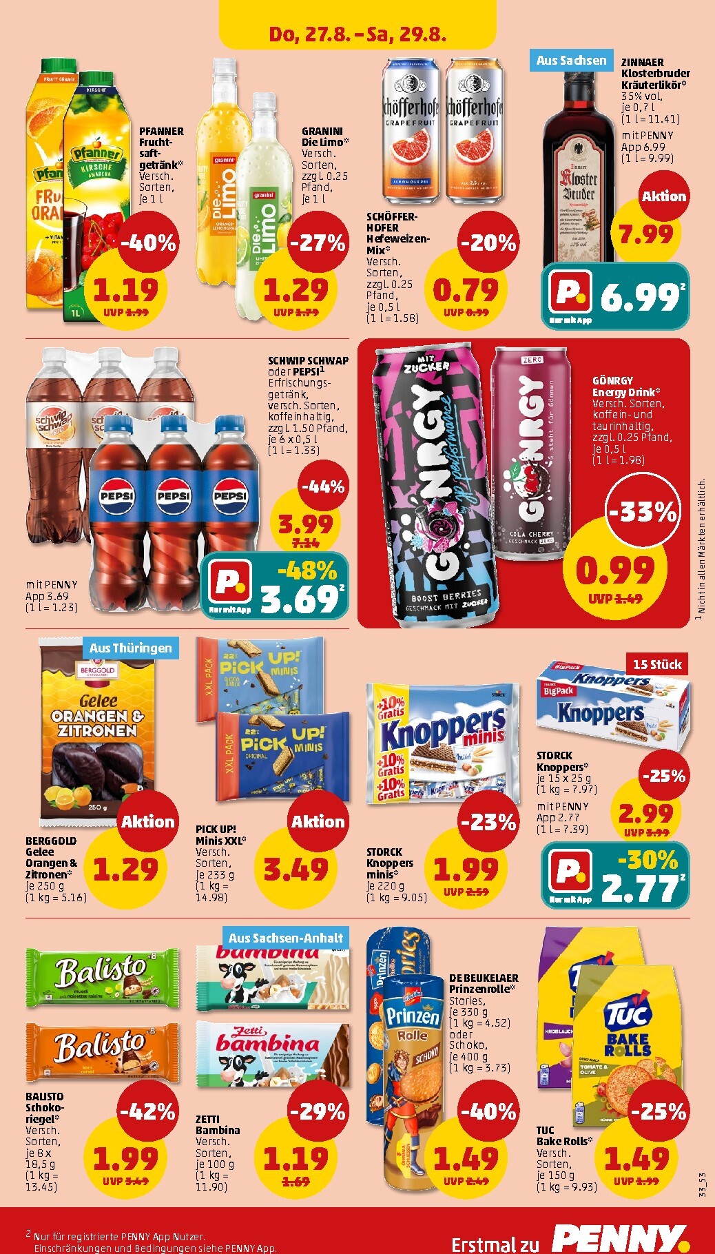 penny - PENNY Prospekt nächste Woche – von Montag 24.08.2026 bis Samstag 29.08.2026 - page: 37