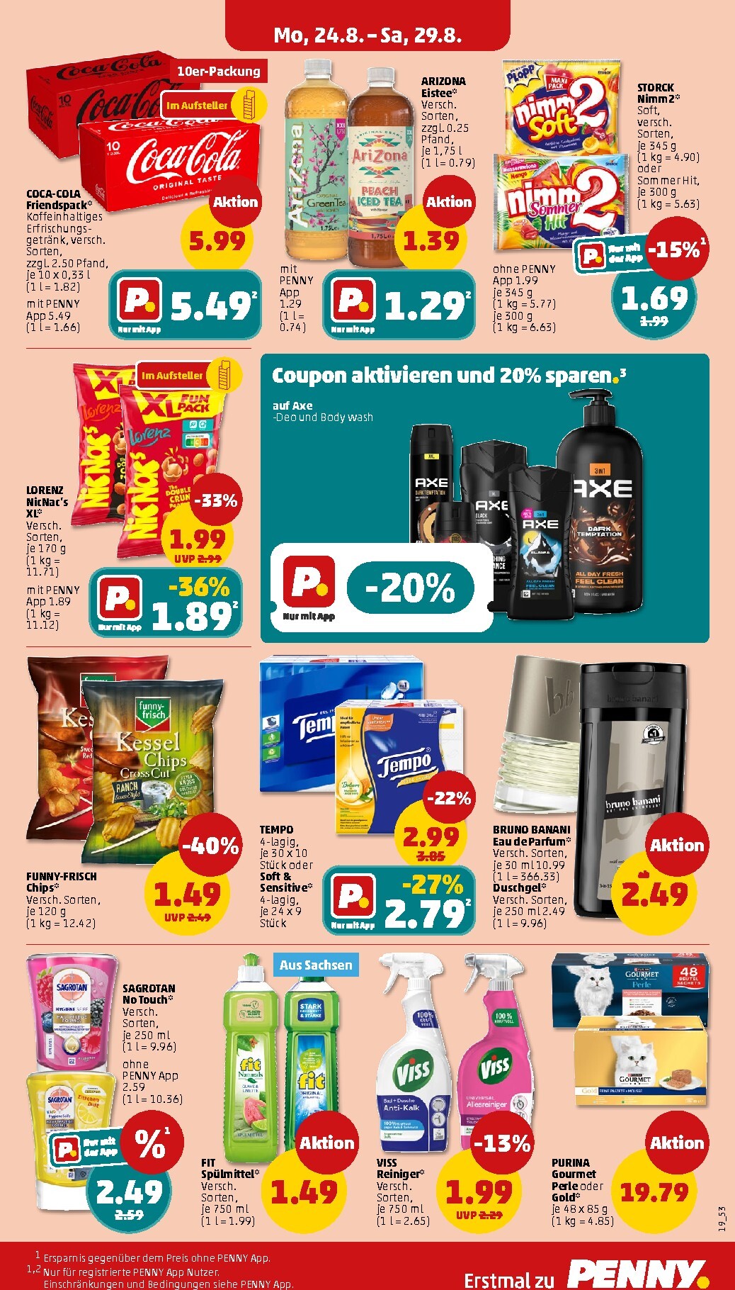 penny - PENNY Prospekt nächste Woche – von Montag 24.08.2026 bis Samstag 29.08.2026 - page: 21