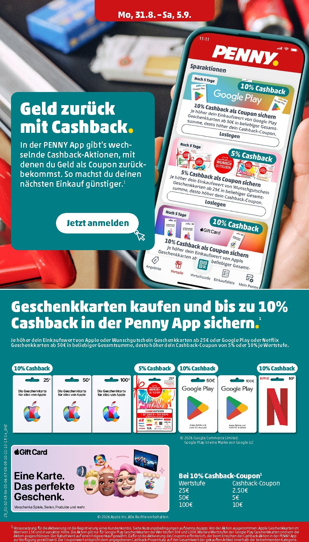 penny - PENNY Prospekt nächste Woche – von Montag 31.08.2026 bis Samstag 05.09.2026 - page: 32