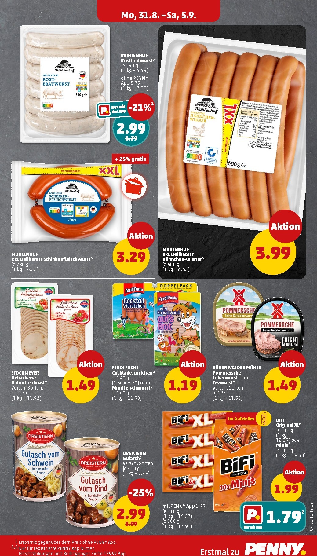 penny - PENNY Prospekt nächste Woche – von Montag 31.08.2026 bis Samstag 05.09.2026 - page: 11