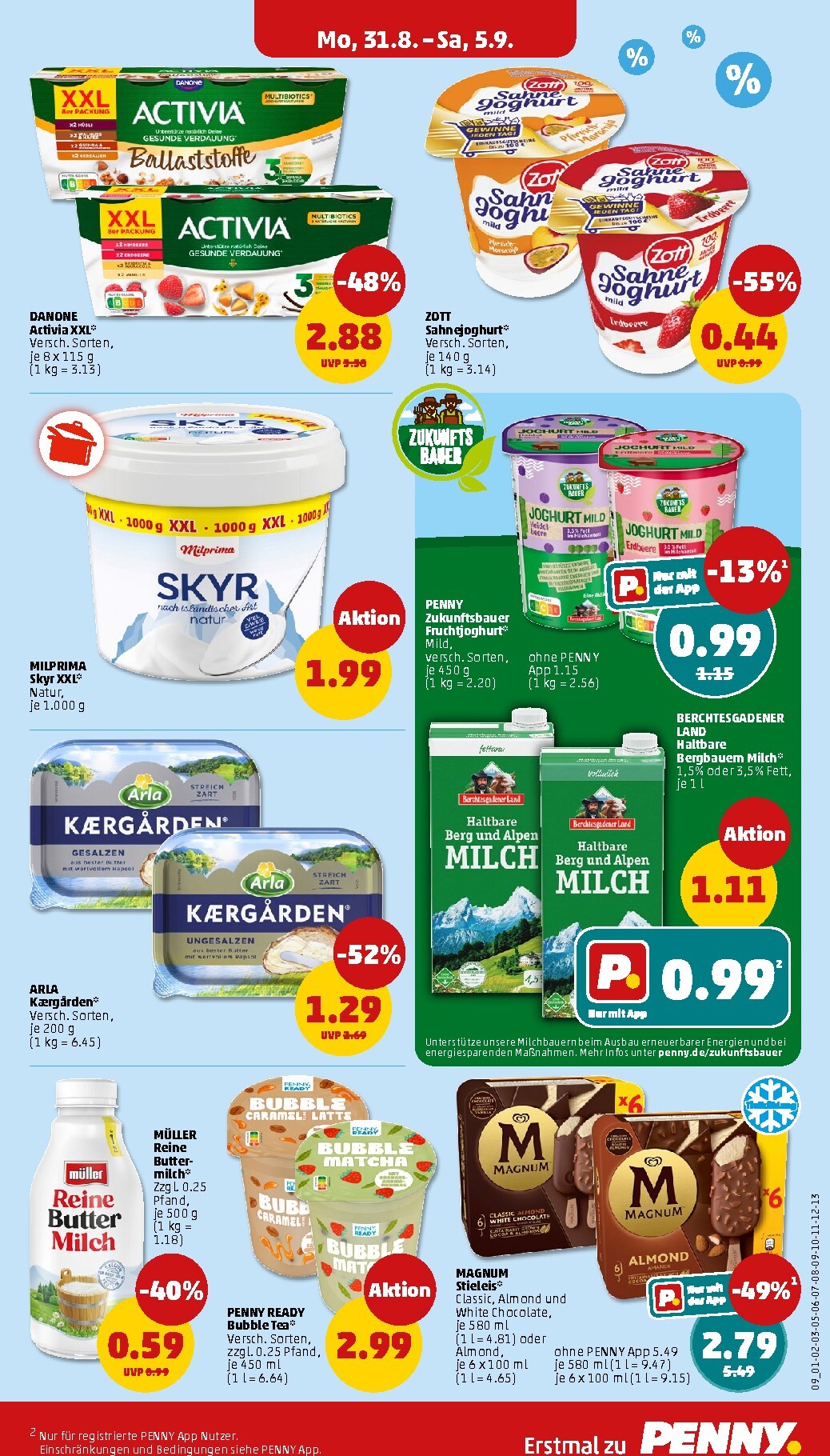 penny - PENNY Prospekt nächste Woche – von Montag 31.08.2026 bis Samstag 05.09.2026 - page: 13