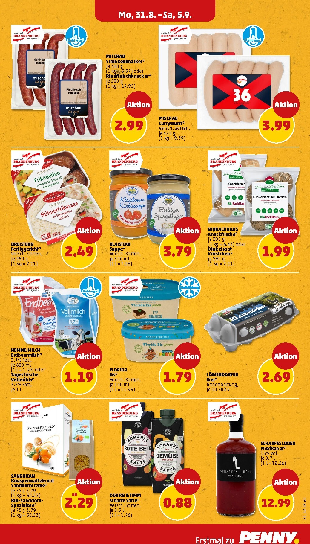 penny - PENNY Prospekt nächste Woche – von Montag 31.08.2026 bis Samstag 05.09.2026 - page: 25