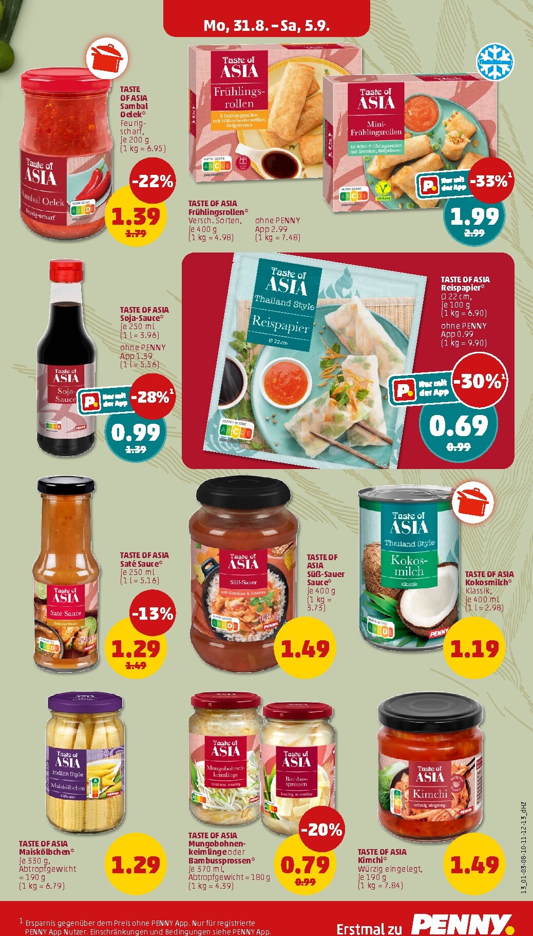 penny - PENNY Prospekt nächste Woche – von Montag 31.08.2026 bis Samstag 05.09.2026 - page: 17