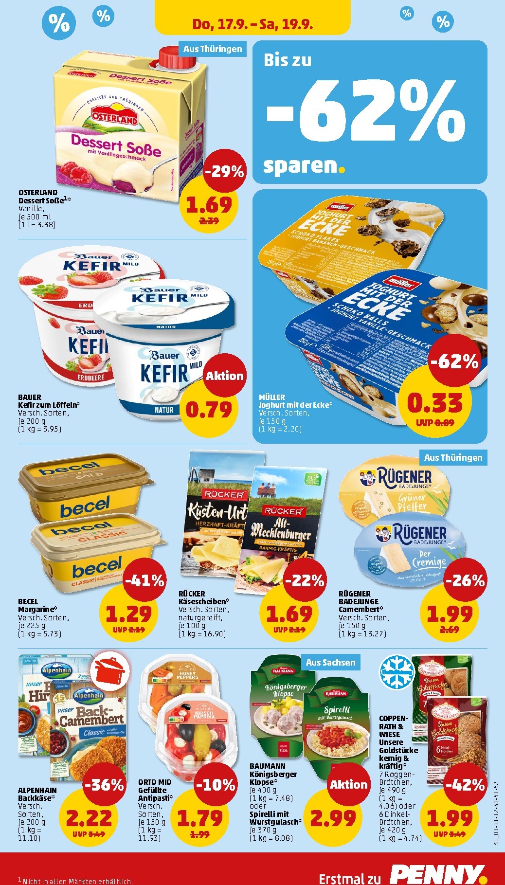 penny - PENNY Prospekt nächste Woche – von Montag 14.09.2026 bis Samstag 19.09.2026 - page: 33