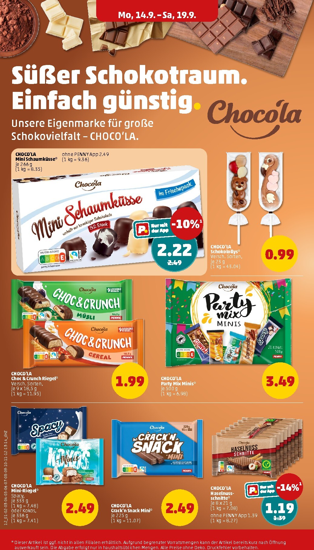 penny - PENNY Prospekt nächste Woche – von Montag 14.09.2026 bis Samstag 19.09.2026 - page: 14