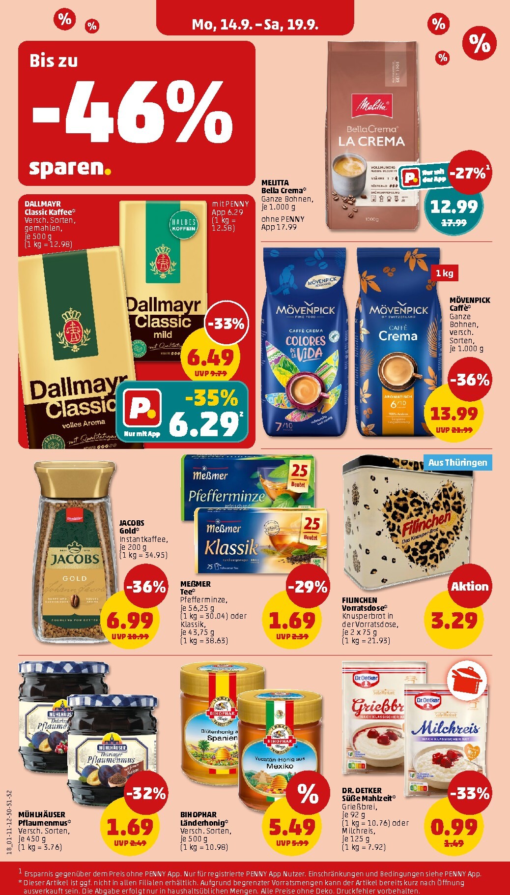 penny - PENNY Prospekt nächste Woche – von Montag 14.09.2026 bis Samstag 19.09.2026 - page: 20