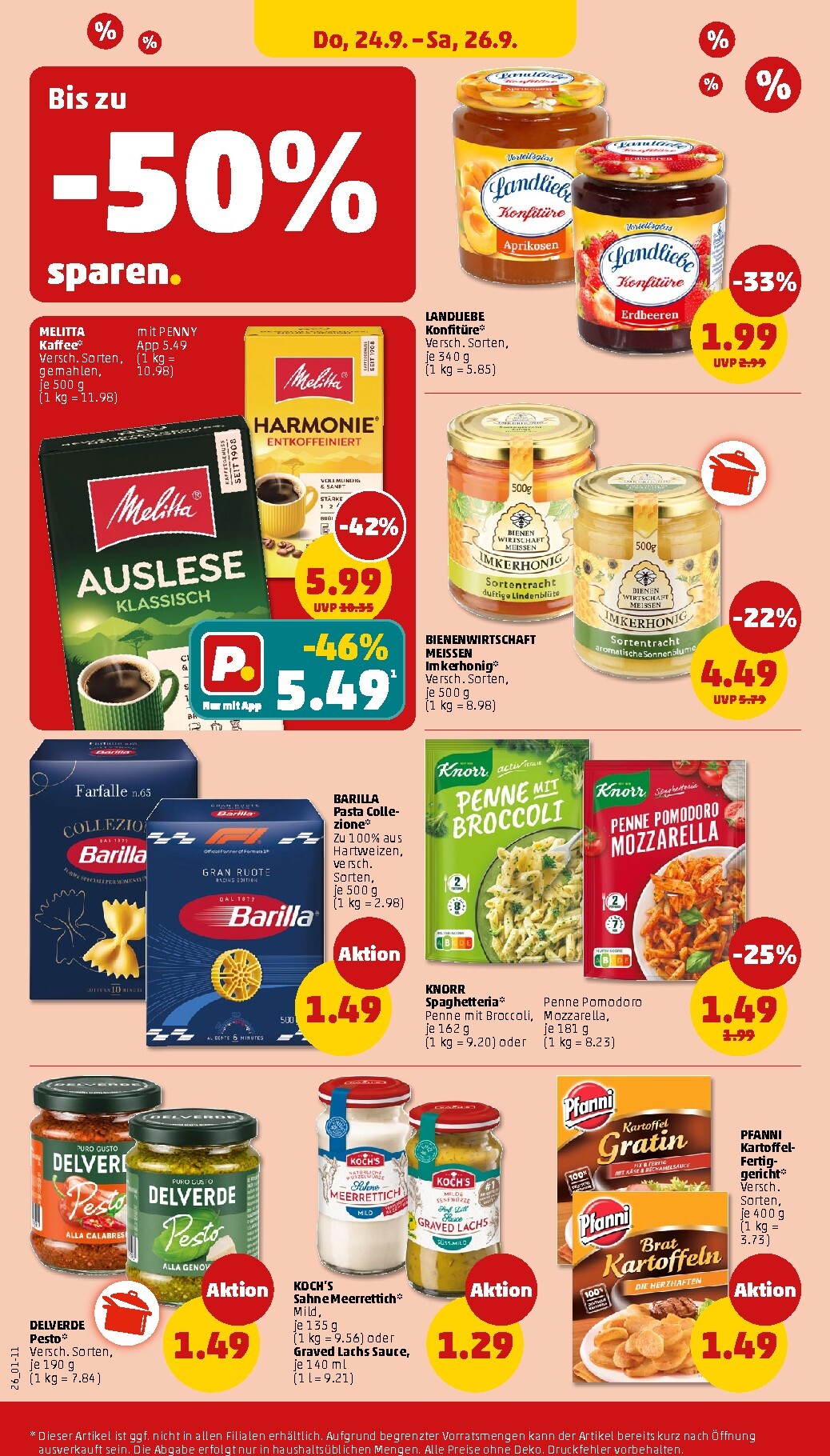 penny - PENNY Prospekt nächste Woche – von Montag 21.09.2026 bis Samstag 26.09.2026 - page: 34