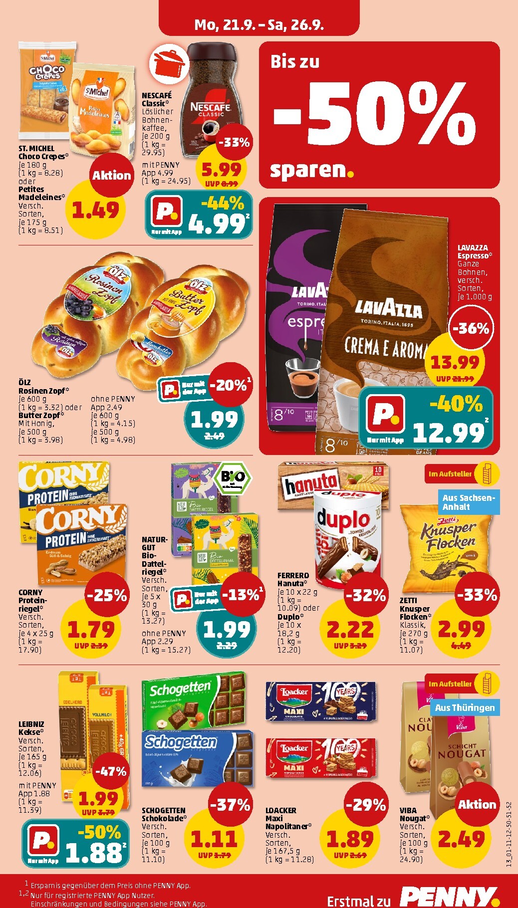 penny - PENNY Prospekt nächste Woche – von Montag 21.09.2026 bis Samstag 26.09.2026 - page: 19
