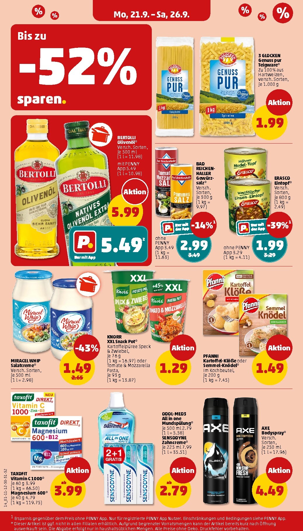 penny - PENNY Prospekt nächste Woche – von Montag 21.09.2026 bis Samstag 26.09.2026 - page: 20