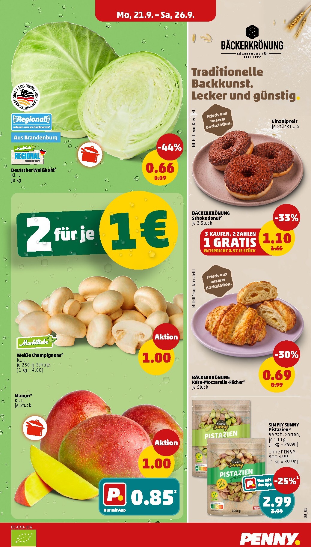 penny - PENNY Prospekt nächste Woche – von Montag 21.09.2026 bis Samstag 26.09.2026 - page: 3
